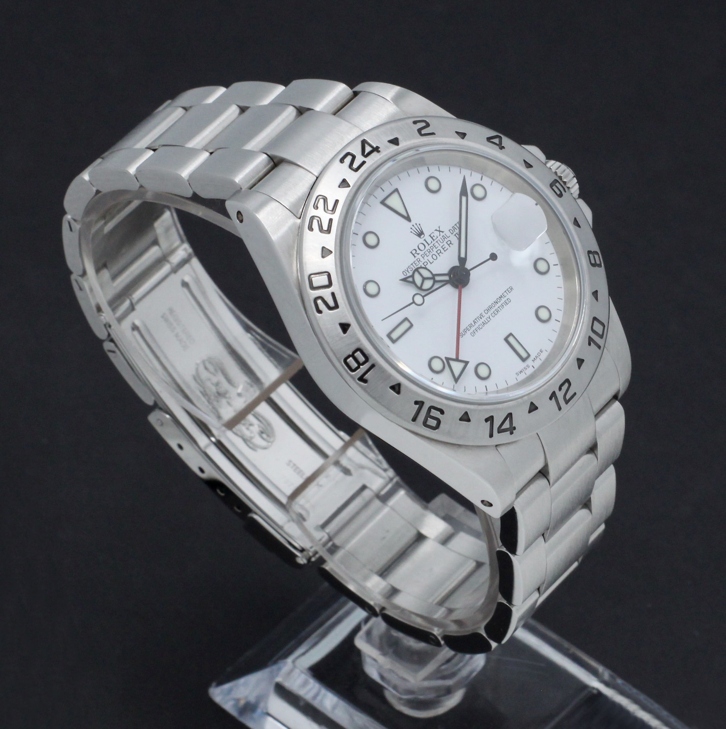 Rolex Explorer 16570 - 2002 - Rolex horloge - Rolex kopen - Rolex heren horloge - Trophies Watches
