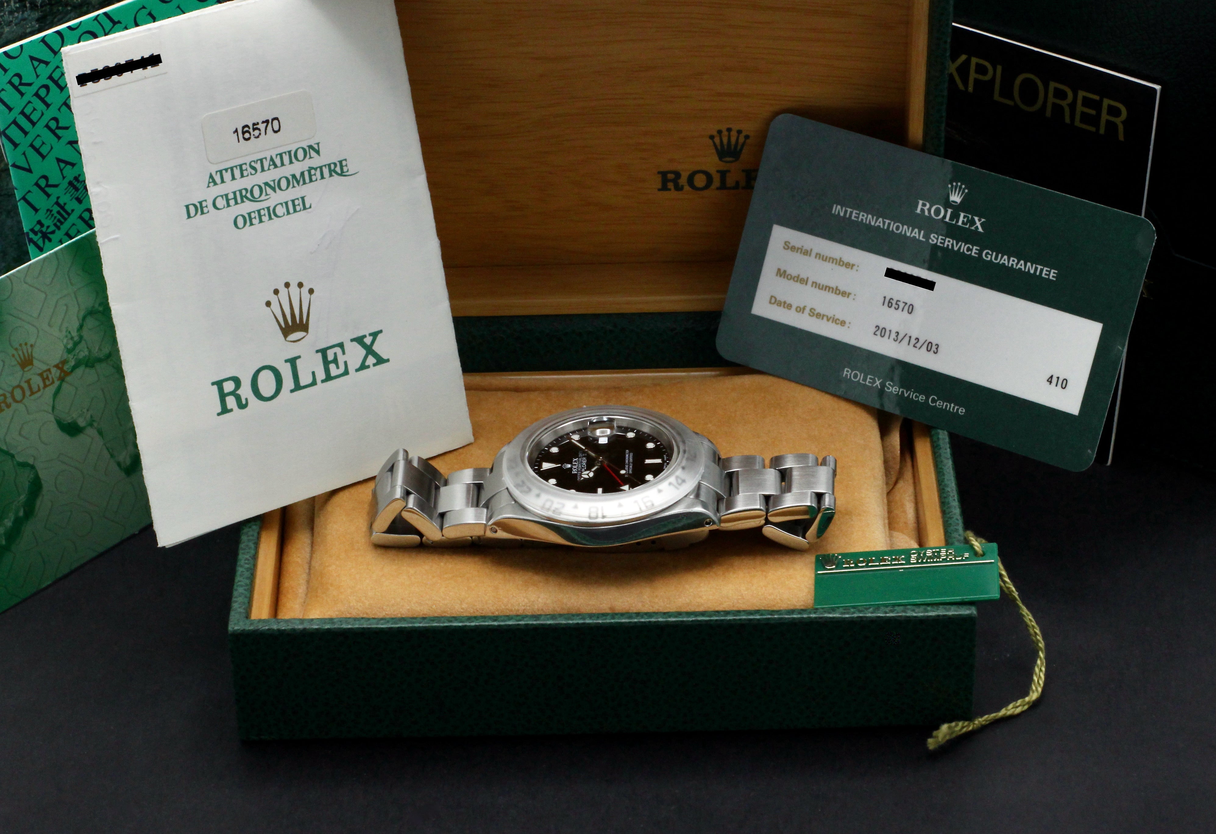 Rolex Explorer 16570 - 2001 - Rolex horloge - Rolex kopen - Rolex heren horloge - Trophies Watches