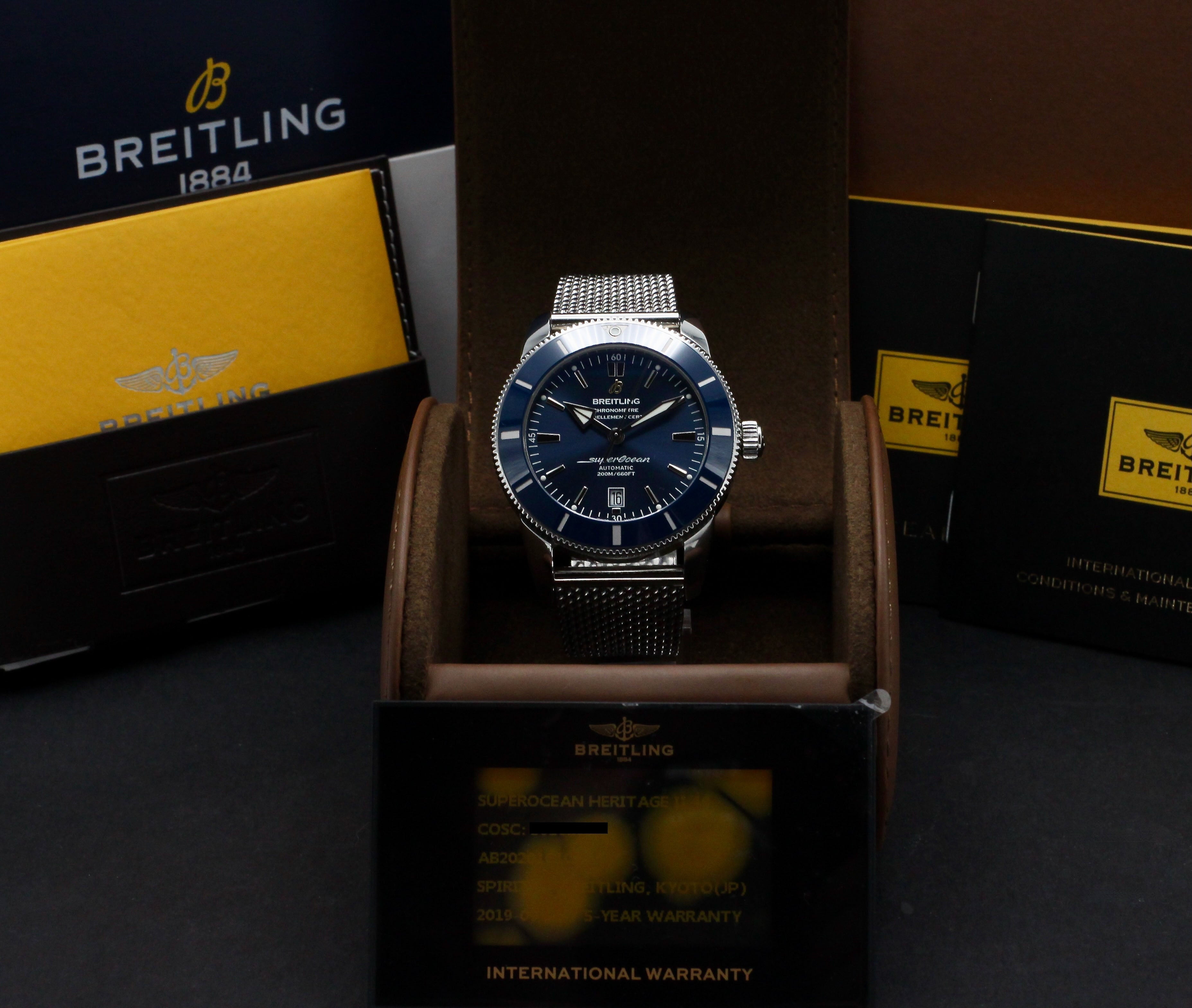 Breitling Superocean Héritage Ii 46 AB2020161C1A1 - 2019 - Breitling horloge - Breitling kopen - Breitling heren horloge - Trophies Watches