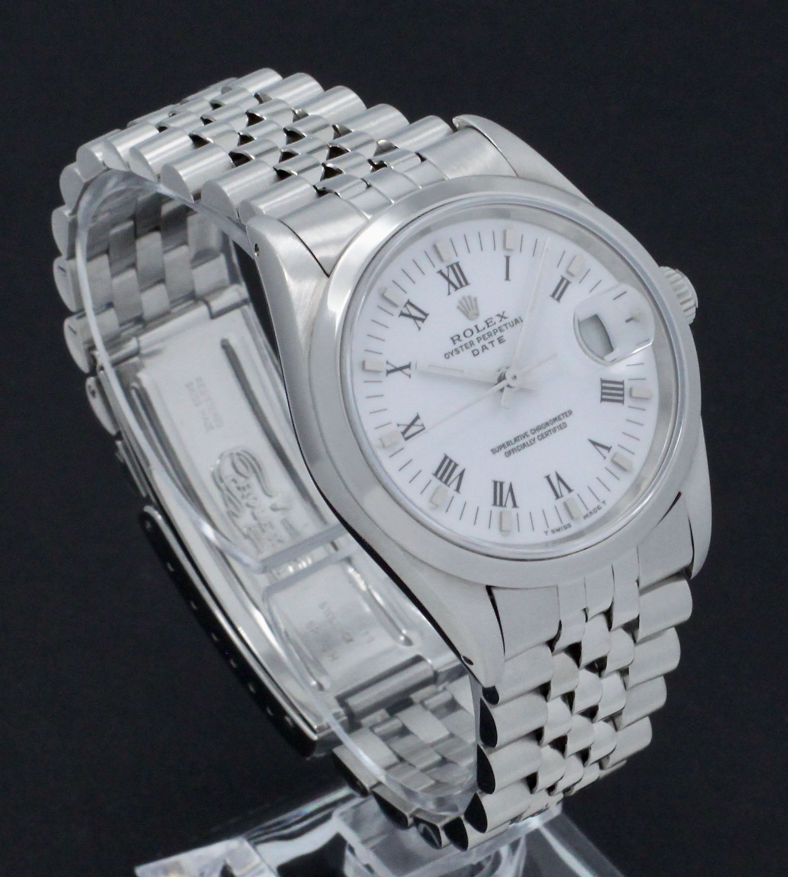 Rolex Oyster Perpetual Date 15200 - 1989 - Rolex horloge - Rolex kopen - Rolex heren horloge - Trophies Watches