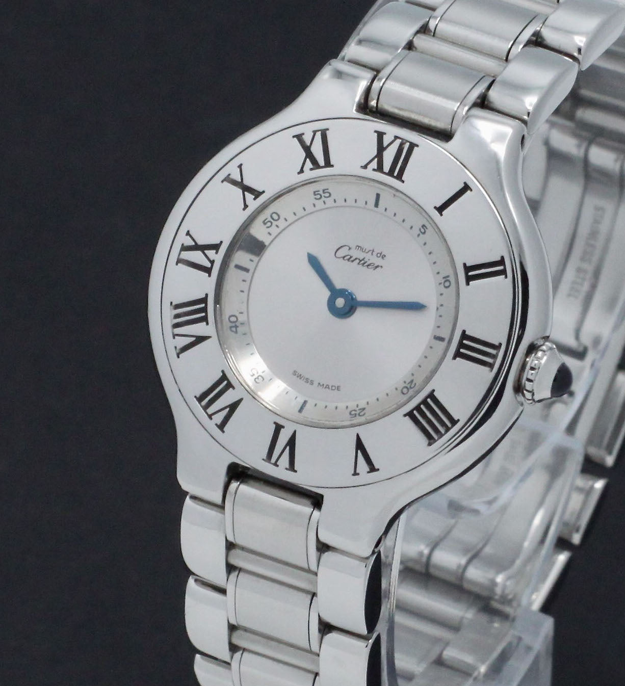 Cartier Must de Cartier 21 1340 - Cartier horloge - Cartier kopen - Cartier dames horloge - Trophies Watches