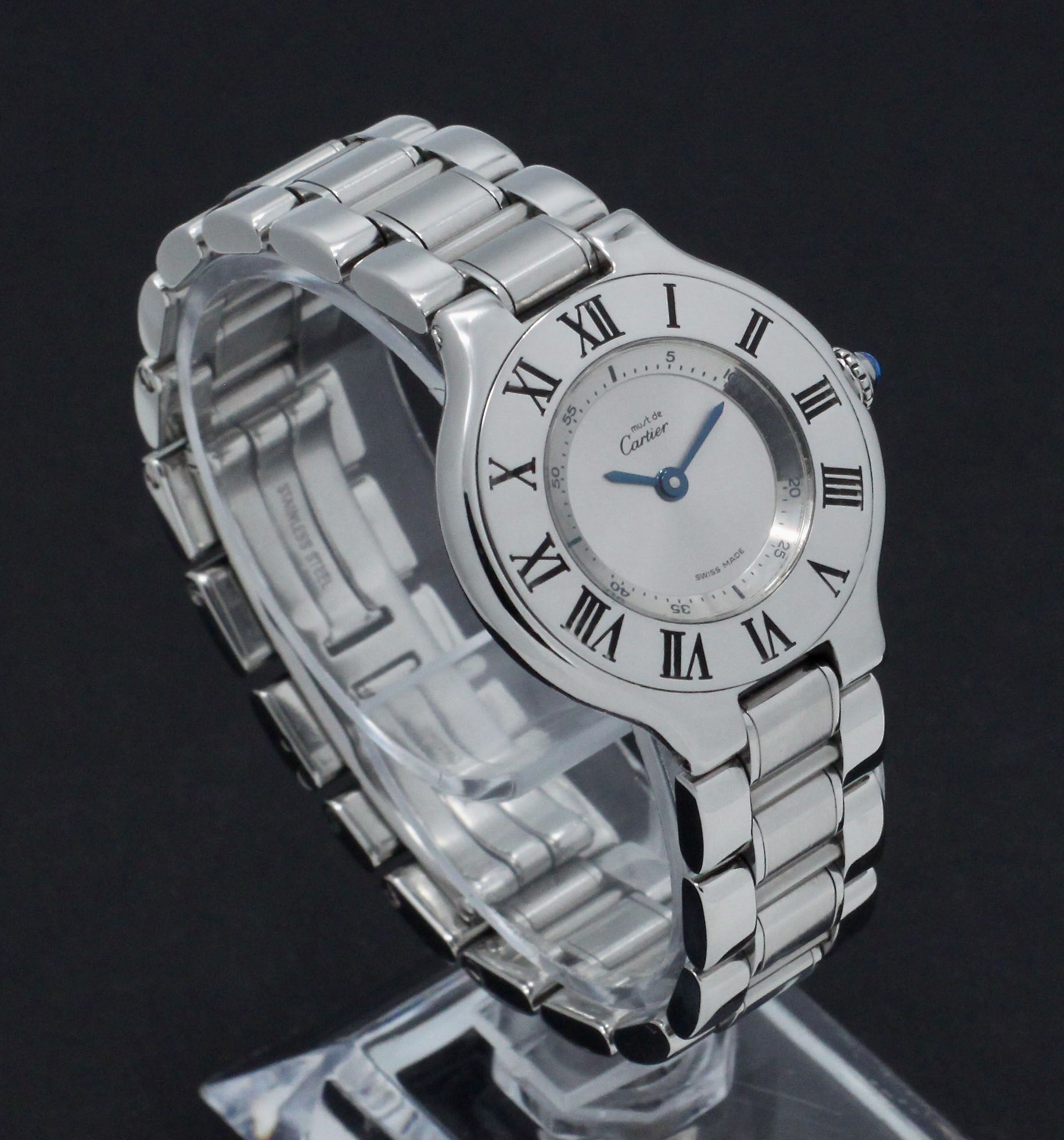 Cartier Must de Cartier 21 1340 - Cartier horloge - Cartier kopen - Cartier dames horloge - Trophies Watches