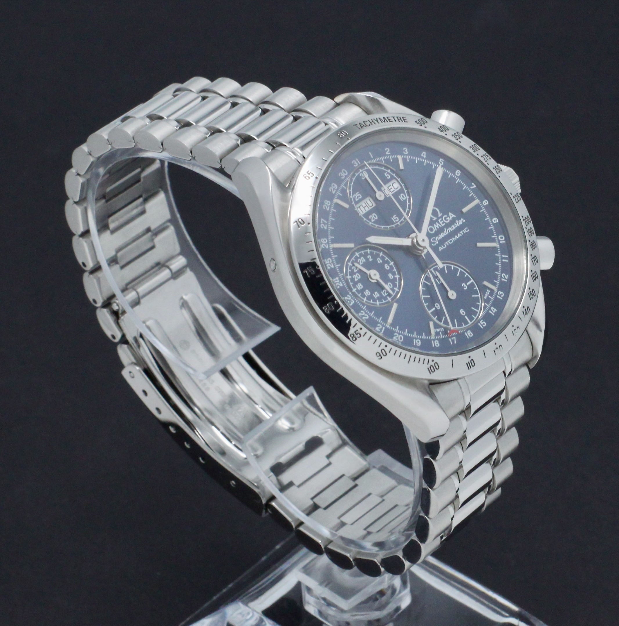 Omega Speedmaster Day Date 3521.80.00 - 1995 - Omega horloge - Omega kopen - Omega heren horloge - Trophies Watches