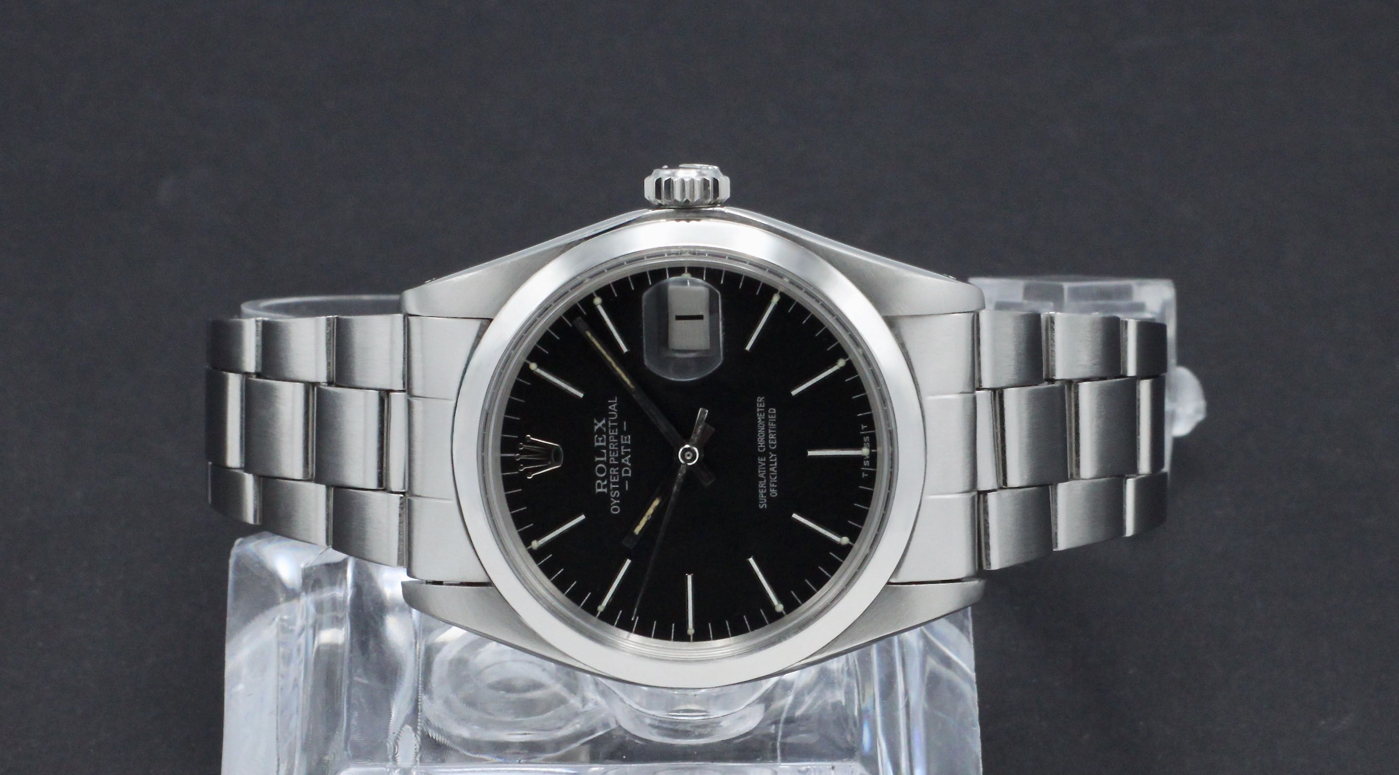 Rolex Oyster Perpetual Date 1500 - 1974 - Rolex horloge - Rolex kopen - Rolex heren horloge - Trophies Watches