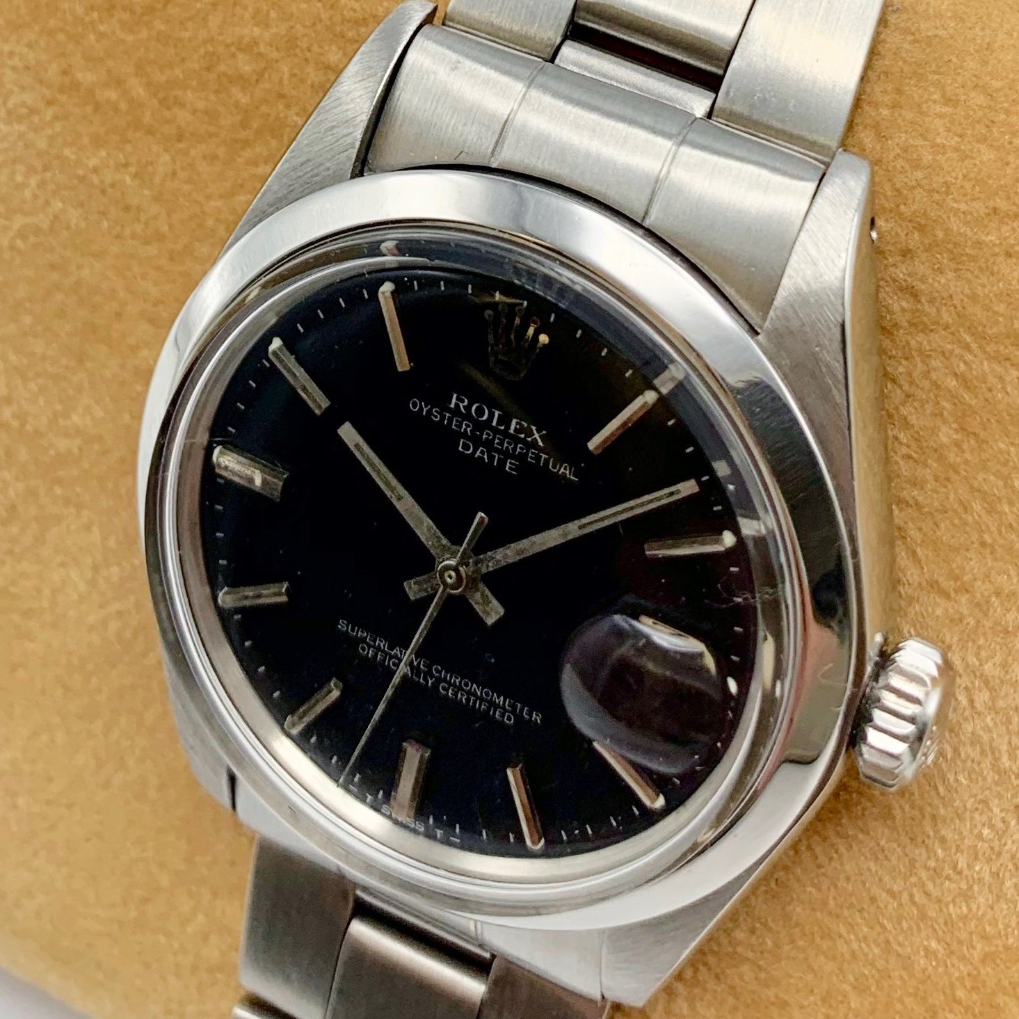 Rolex Oyster Perpetual Date 1500 - 1971 - Rolex horloge - Rolex kopen - Rolex heren horloge - Trophies Watches