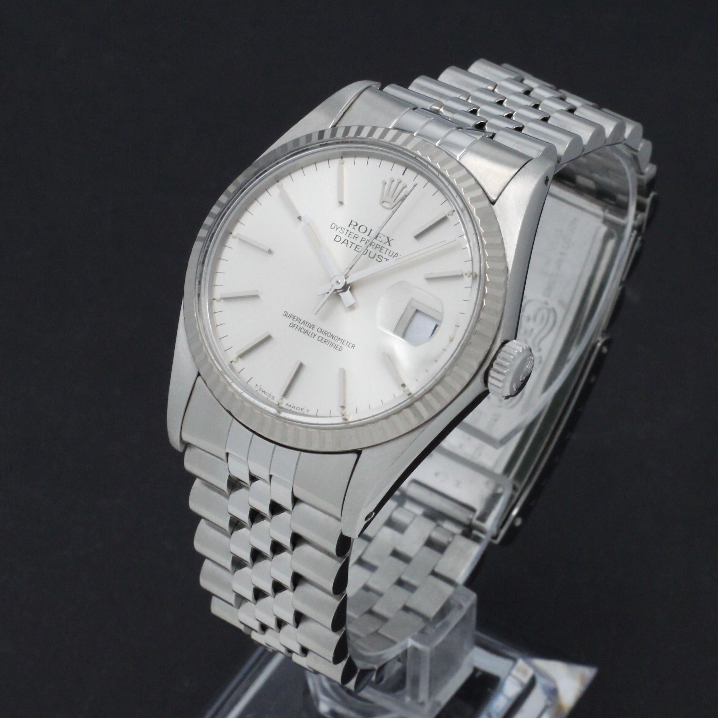 Rolex Datejust 16014 - 1987 - Rolex horloge - Rolex kopen - Rolex heren horloge - Trophies Watches