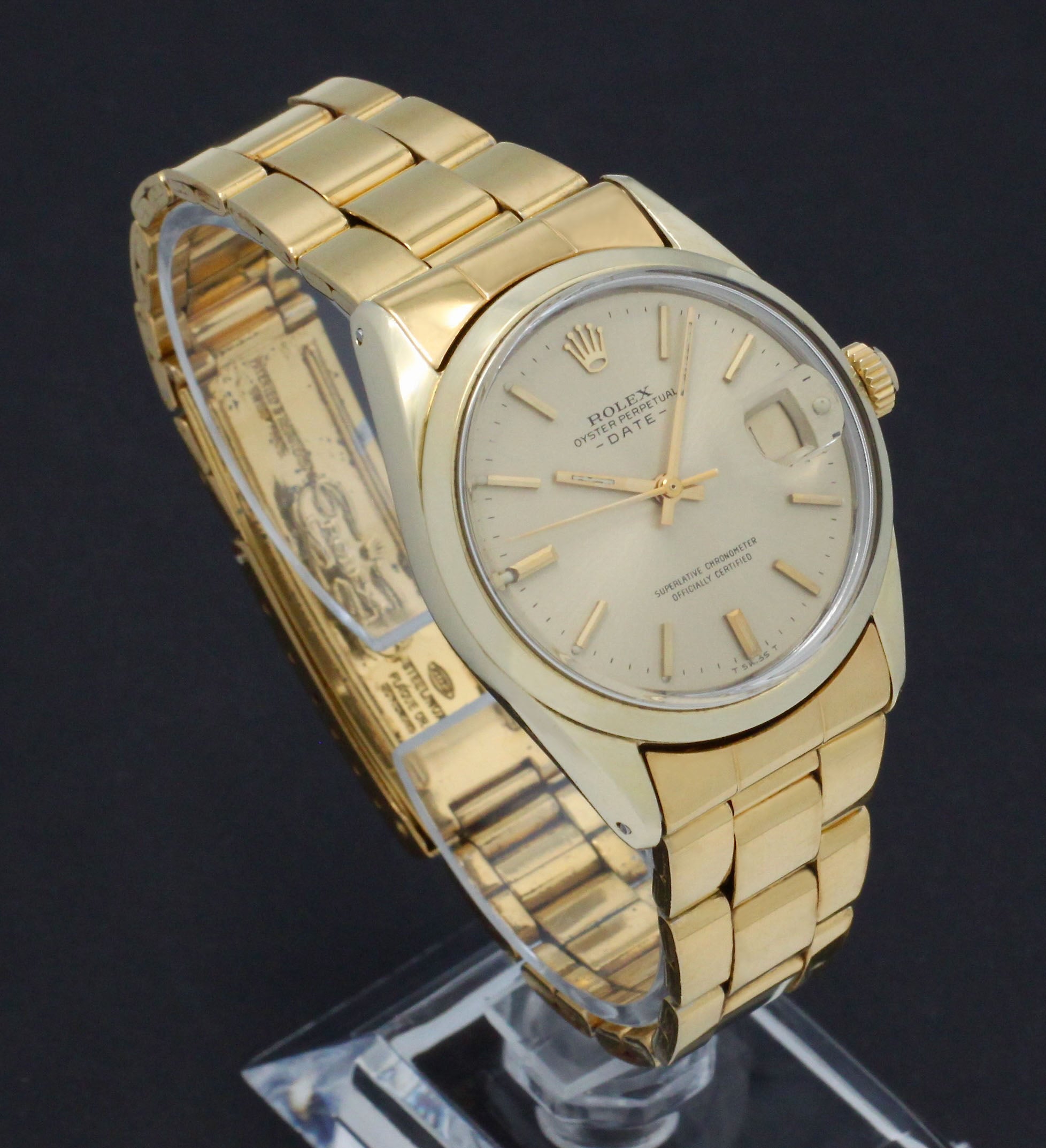 Rolex Oyster Perpetual Date 1550 - 1972 - Rolex horloge - Rolex kopen - Rolex heren horloge - Trophies Watches