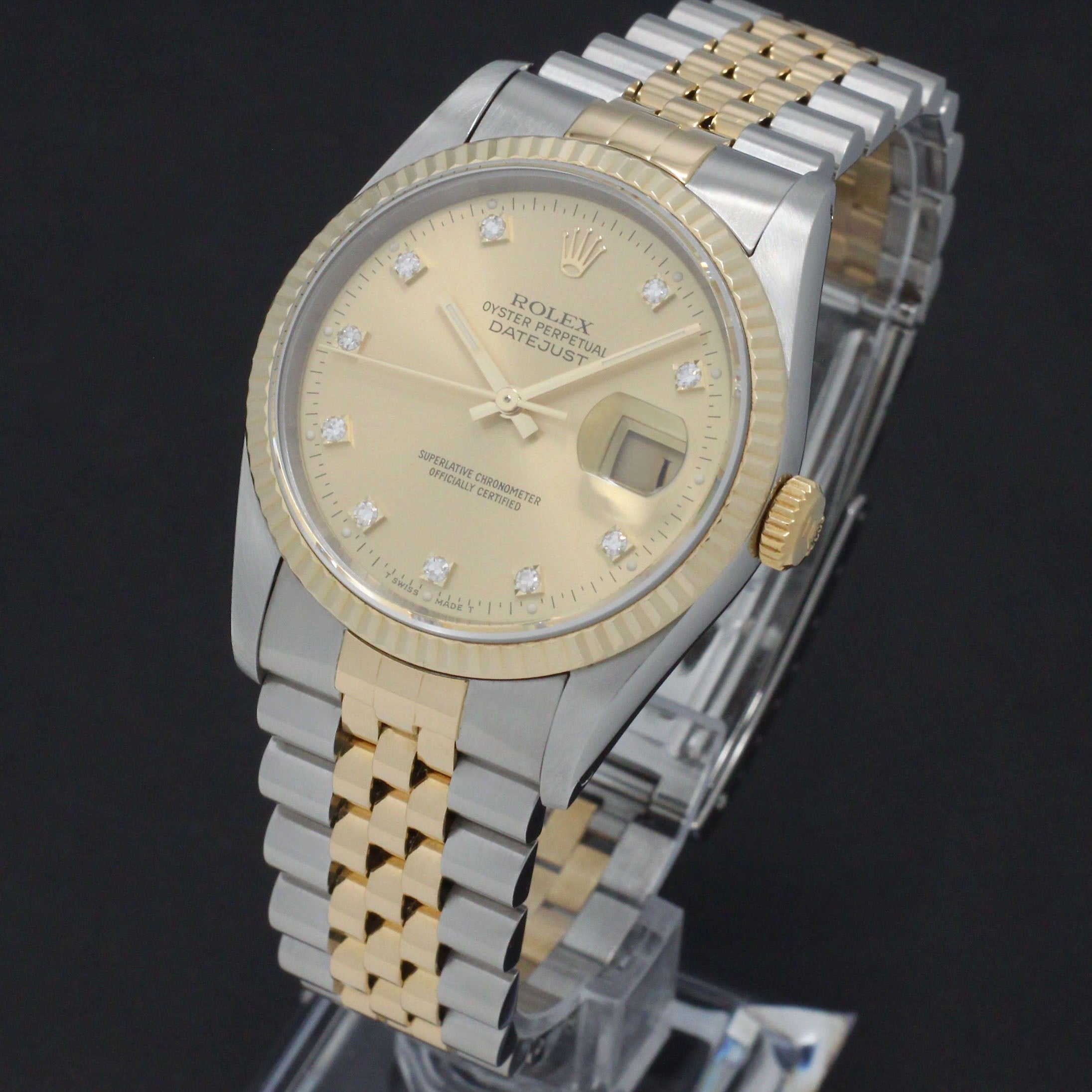 Rolex Datejust 16233G - 1989 - Rolex horloge - Rolex kopen - Rolex heren horloge - Trophies Watches