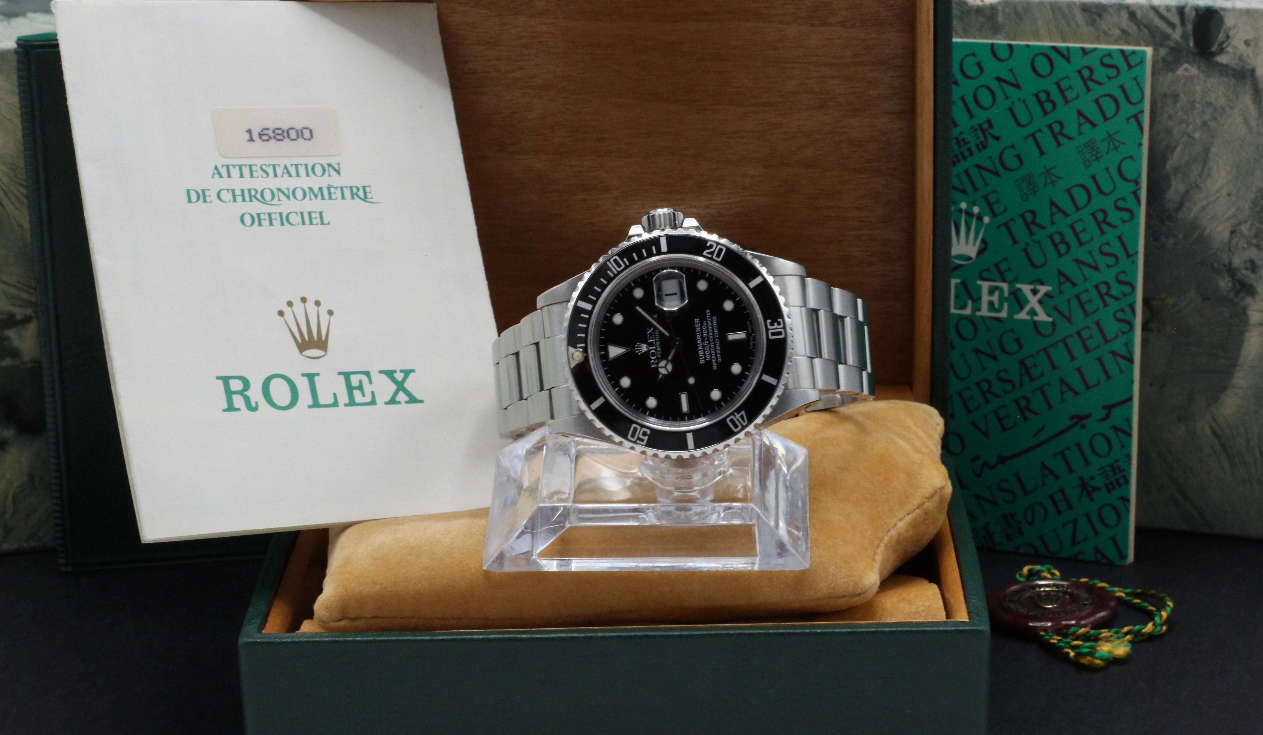 Rolex Submariner 16800 - 1987 - Rolex horloge - Rolex kopen - Rolex heren horloge - Trophies Watches