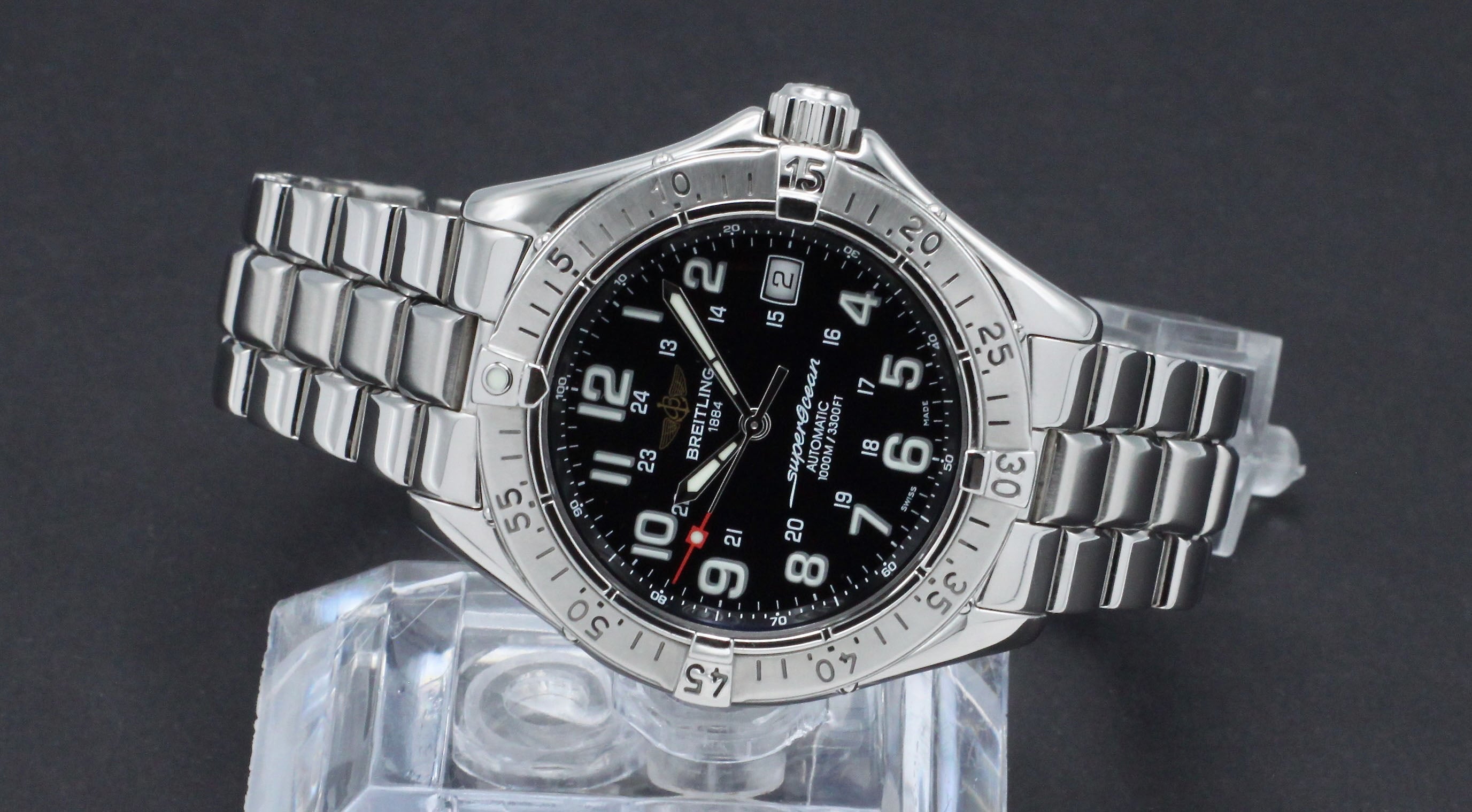 Breitling Superocean A17340 - 2001 - Breitling horloge - Breitling kopen - Breitling heren horloge - Trophies Watches