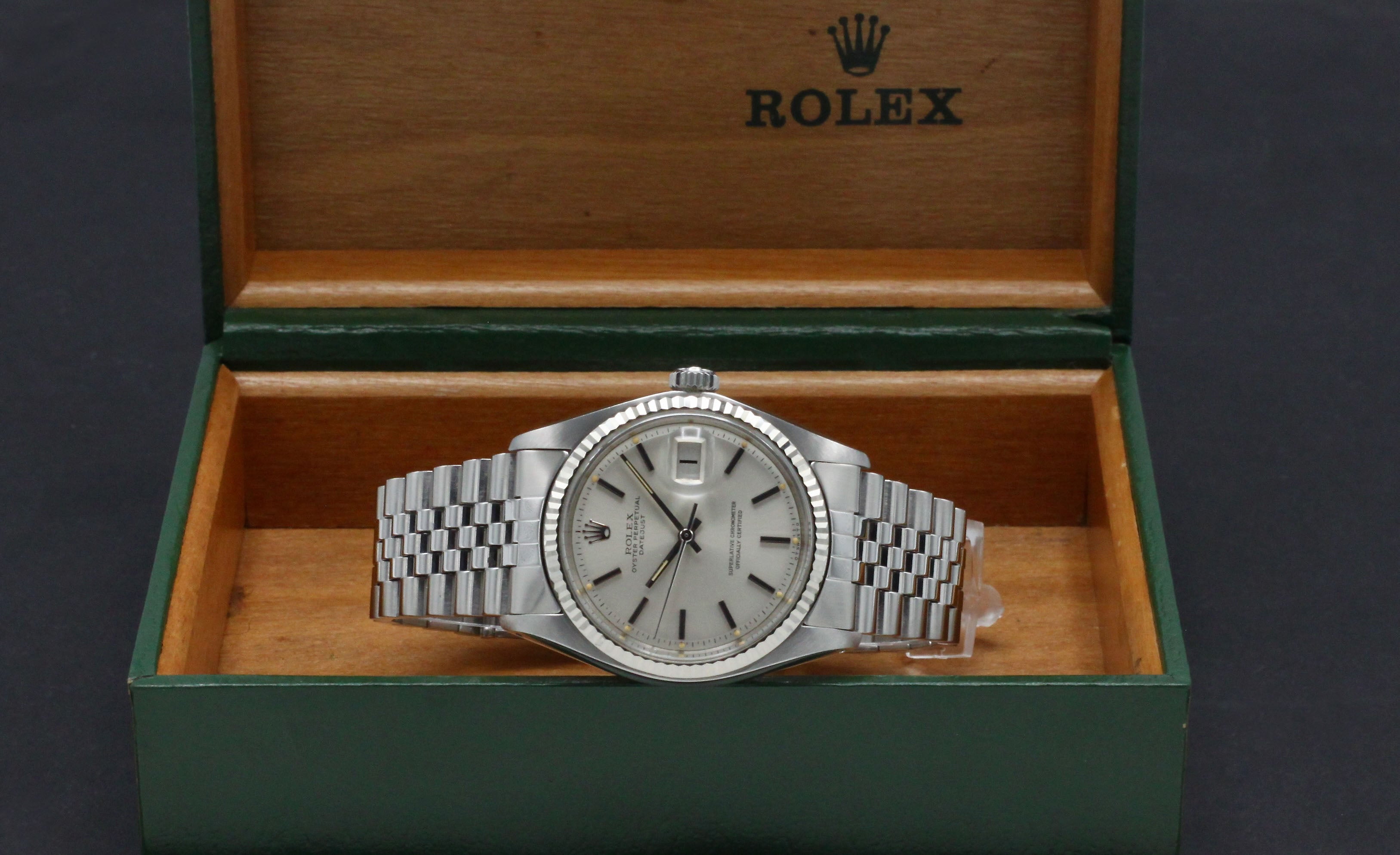 Rolex Datejust 1601 Sigma Dial - 1978 - Rolex horloge - Rolex kopen - Rolex heren horloge - Trophies Watches