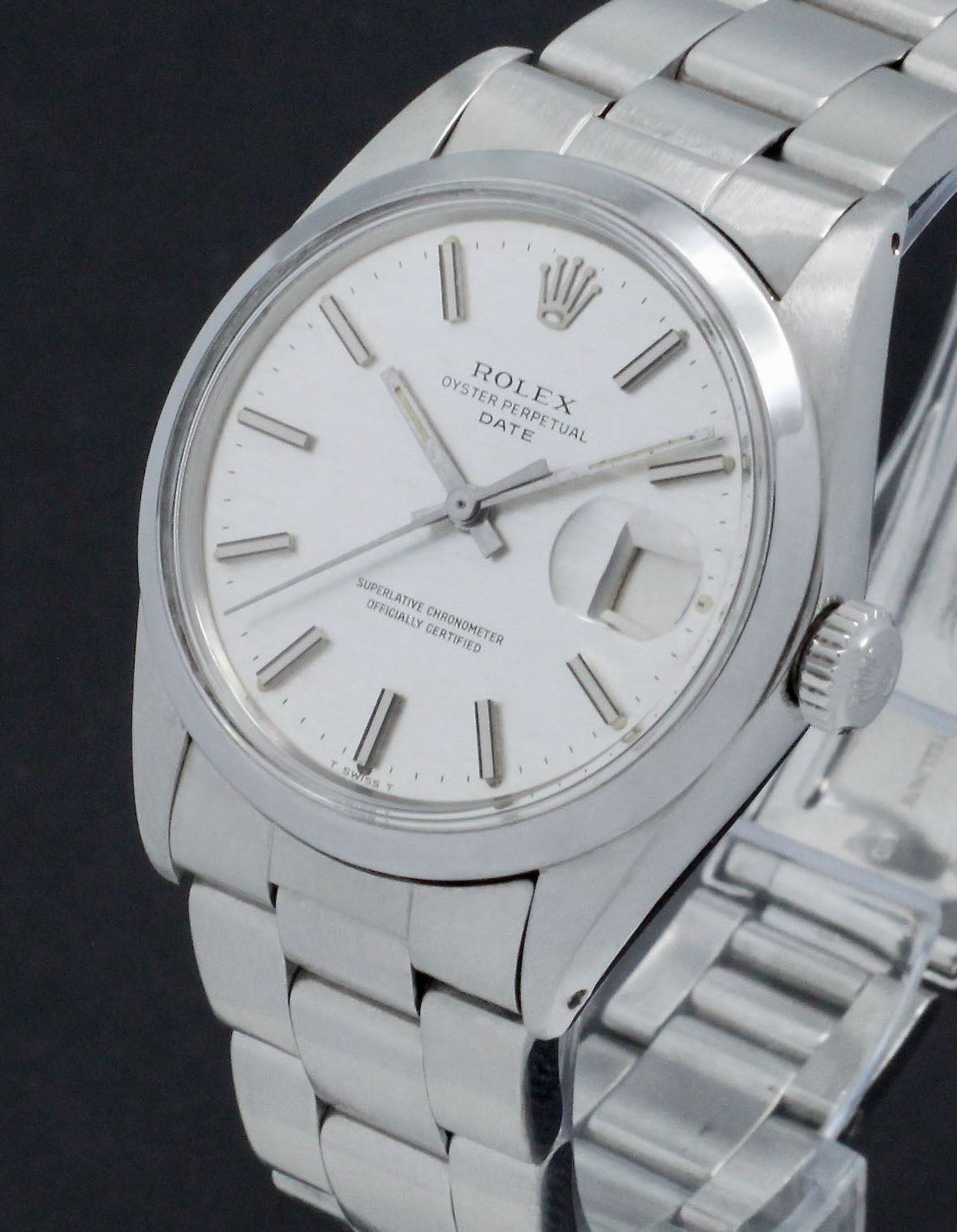 Rolex Oyster Perpetual Date 1500 - 1973 - Rolex horloge - Rolex kopen - Rolex heren horloge - Trophies Watches