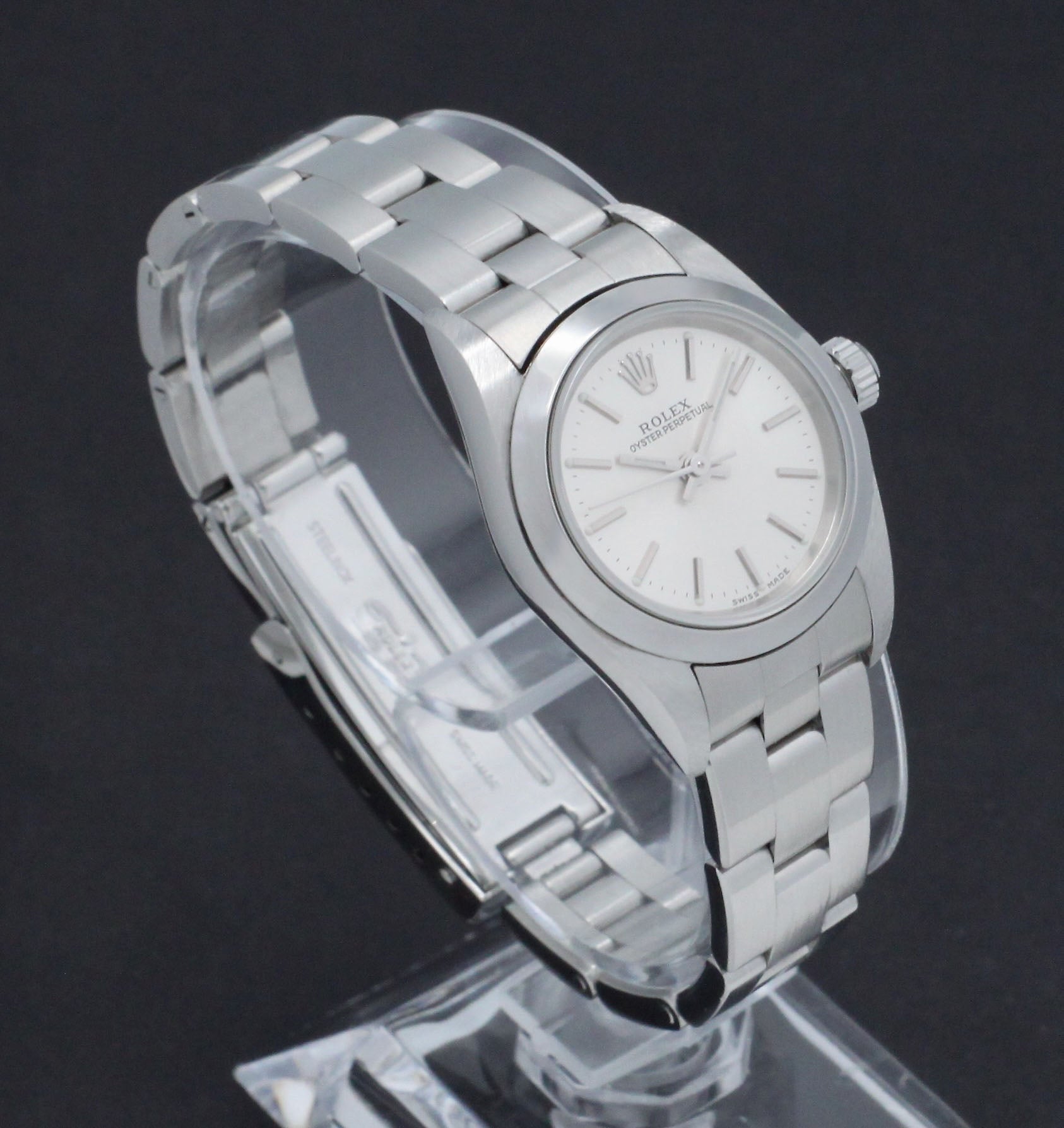 Rolex Oyster Perpetual 76080 - 2004 - Rolex horloge - Rolex kopen - Rolex dames horloge - Trophies Watches