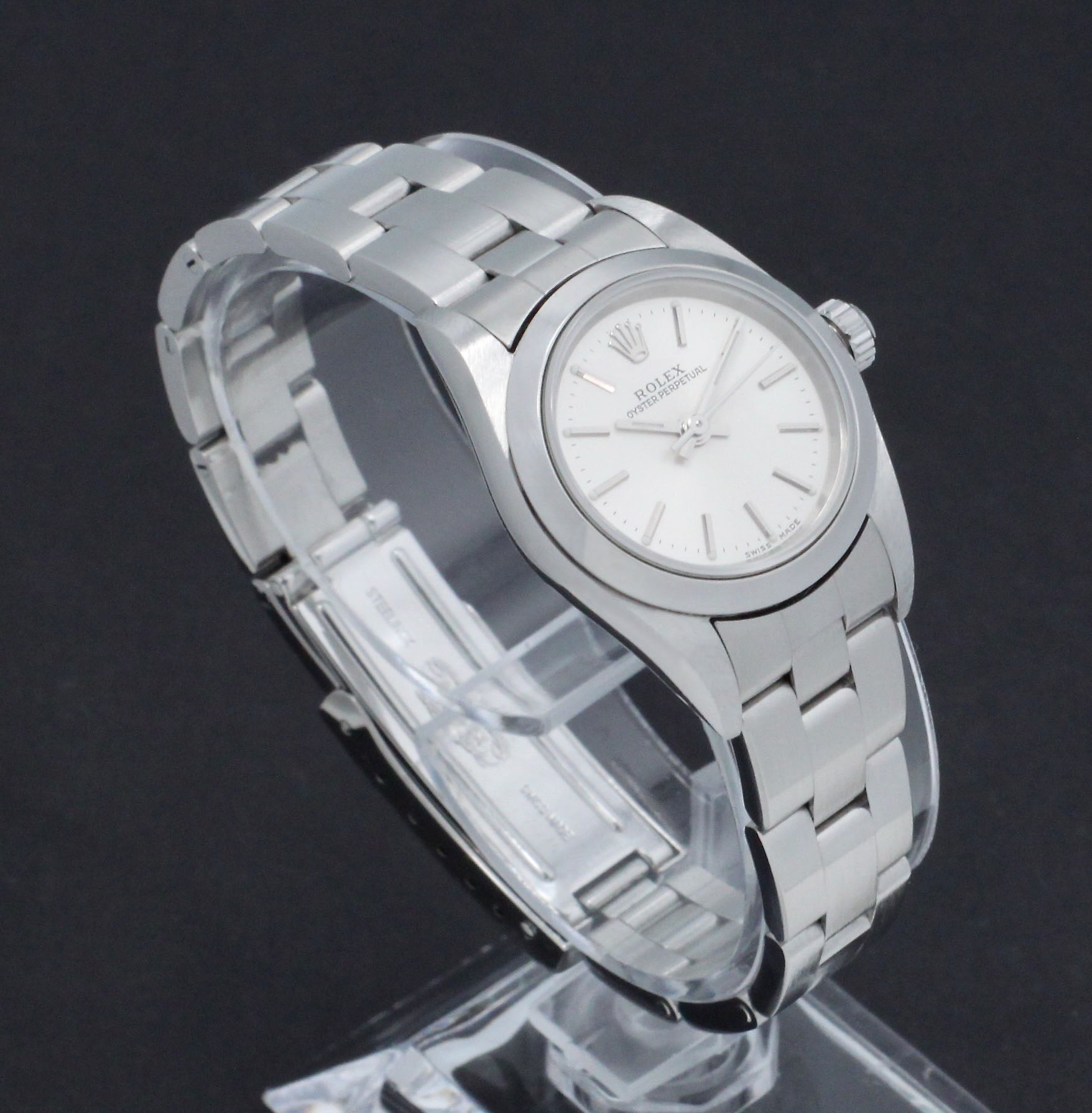 Rolex Oyster Perpetual 76080 - 2004 - Rolex horloge - Rolex kopen - Rolex dames horloge - Trophies Watches