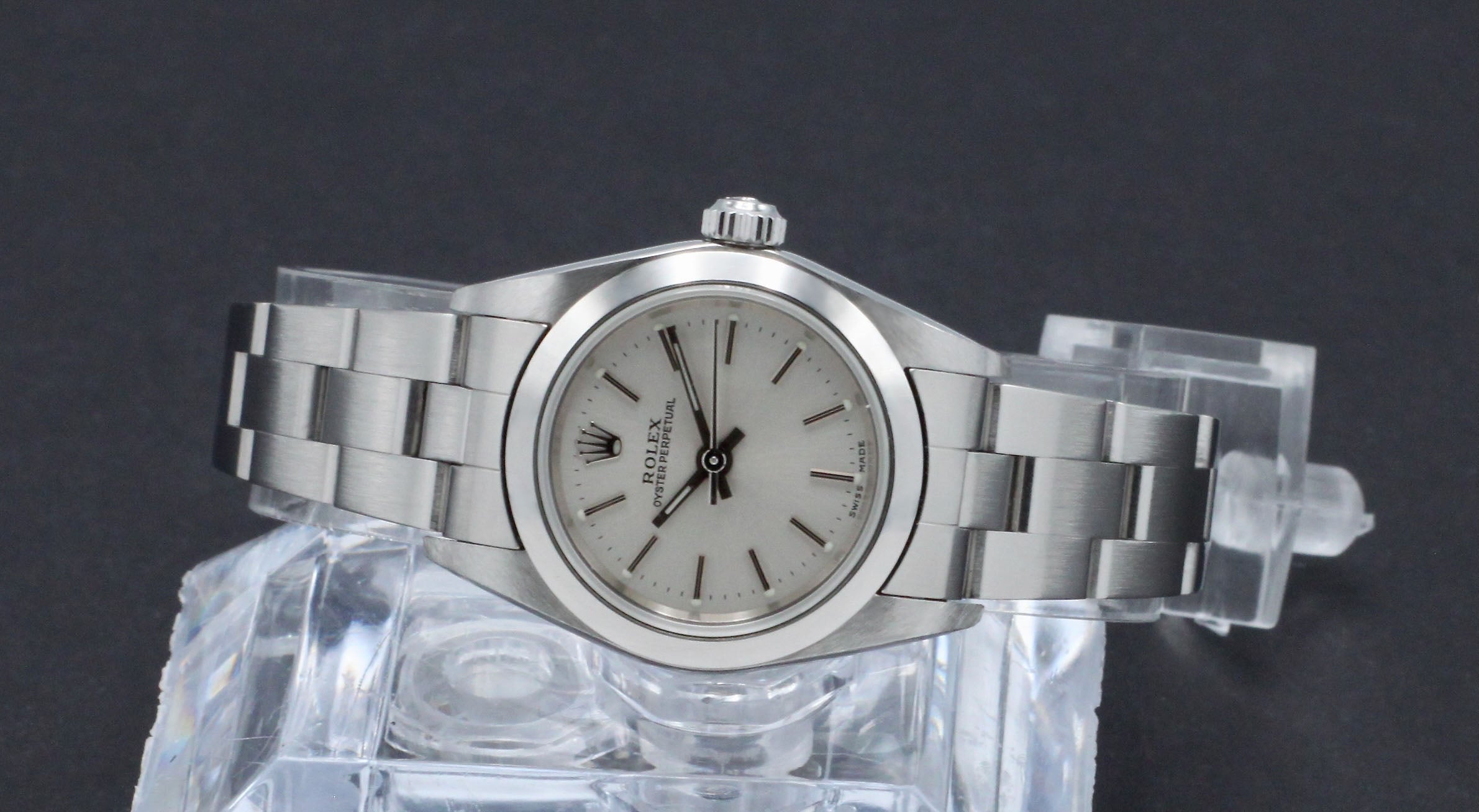 Rolex Oyster Perpetual 76080 - 2004 - Rolex horloge - Rolex kopen - Rolex dames horloge - Trophies Watches