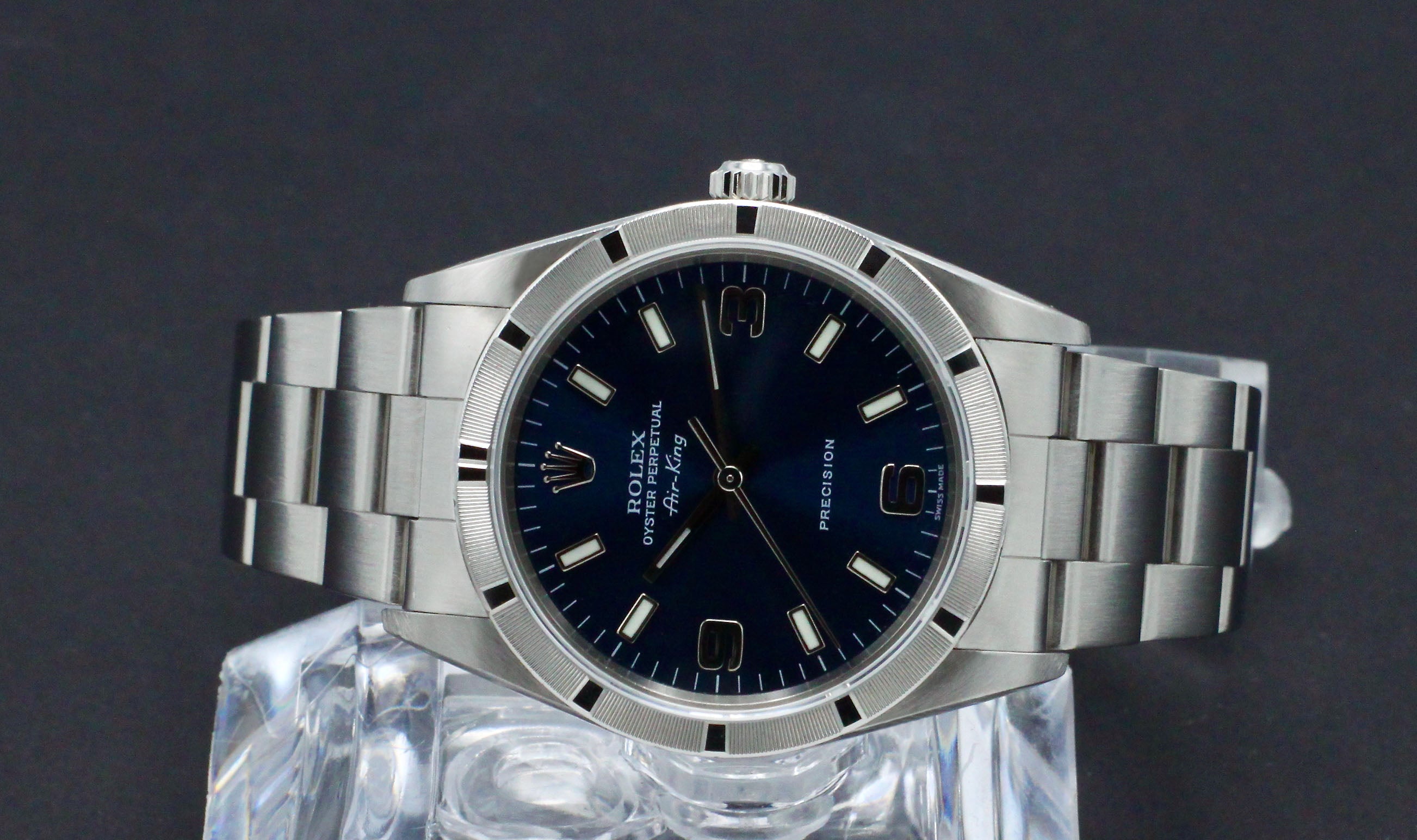 Rolex Air King Precision 14010M - 2004 - Rolex horloge - Rolex kopen - Rolex heren horloge - Trophies Watches