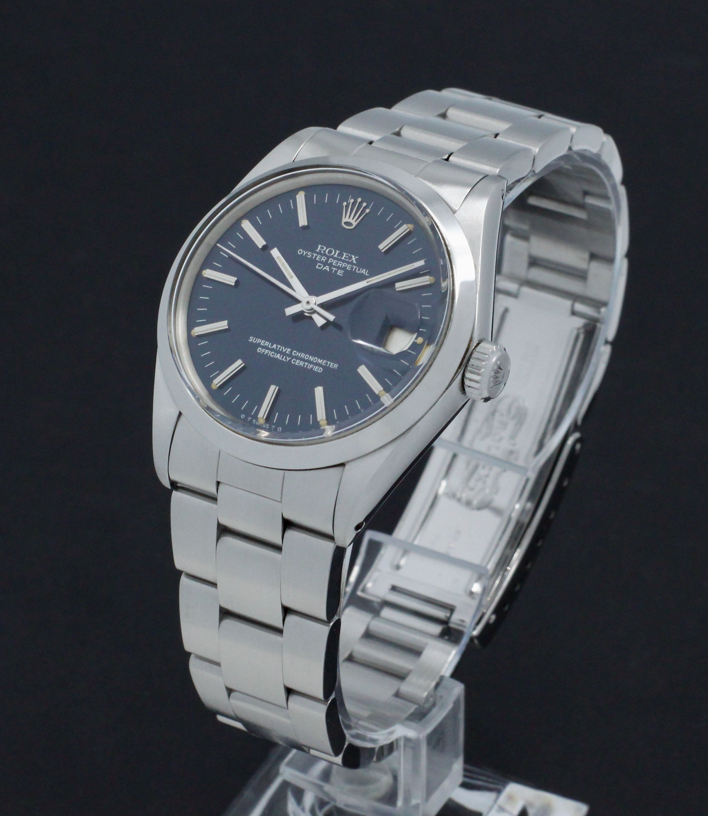 Rolex Oyster Perpetual Date 1500 - 1971 - Sigma Dial - Rolex horloge - Rolex kopen - Rolex heren horloge - Trophies Watches