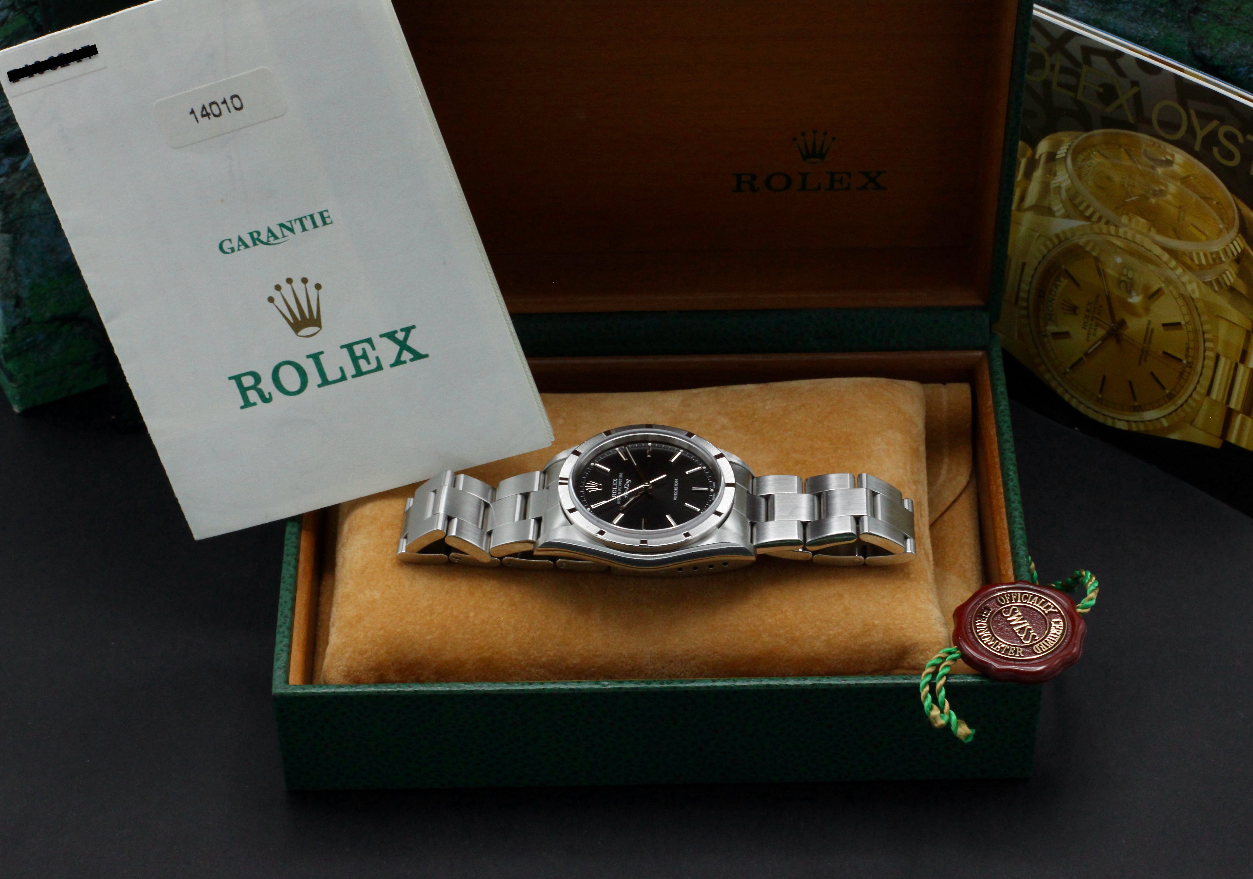 Rolex Air King Precision 14010 - 2000 - Rolex horloge - Rolex kopen - Rolex heren horloge - Trophies Watches