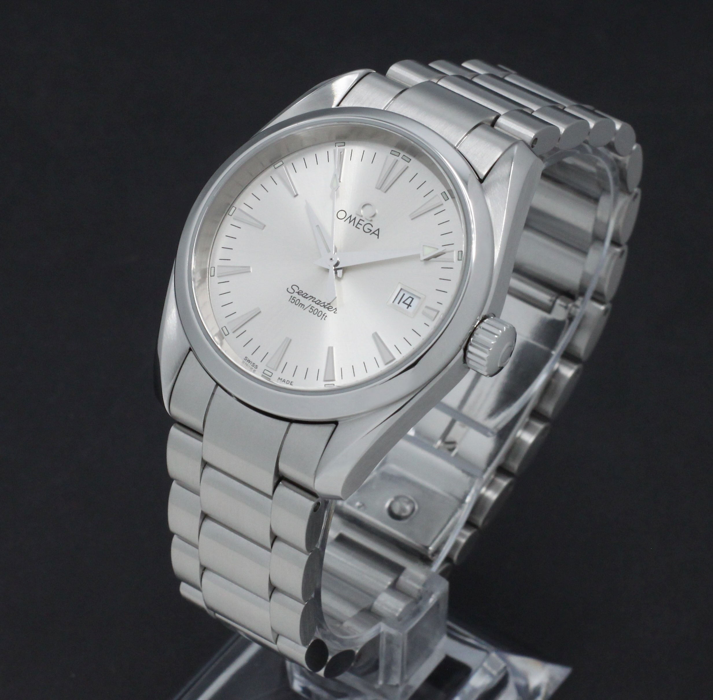 Omega Seamaster Aqua Terra 2518.30.00 - 2019 - Omega horloge - Omega kopen - Omega heren horloge - Trophies Watches