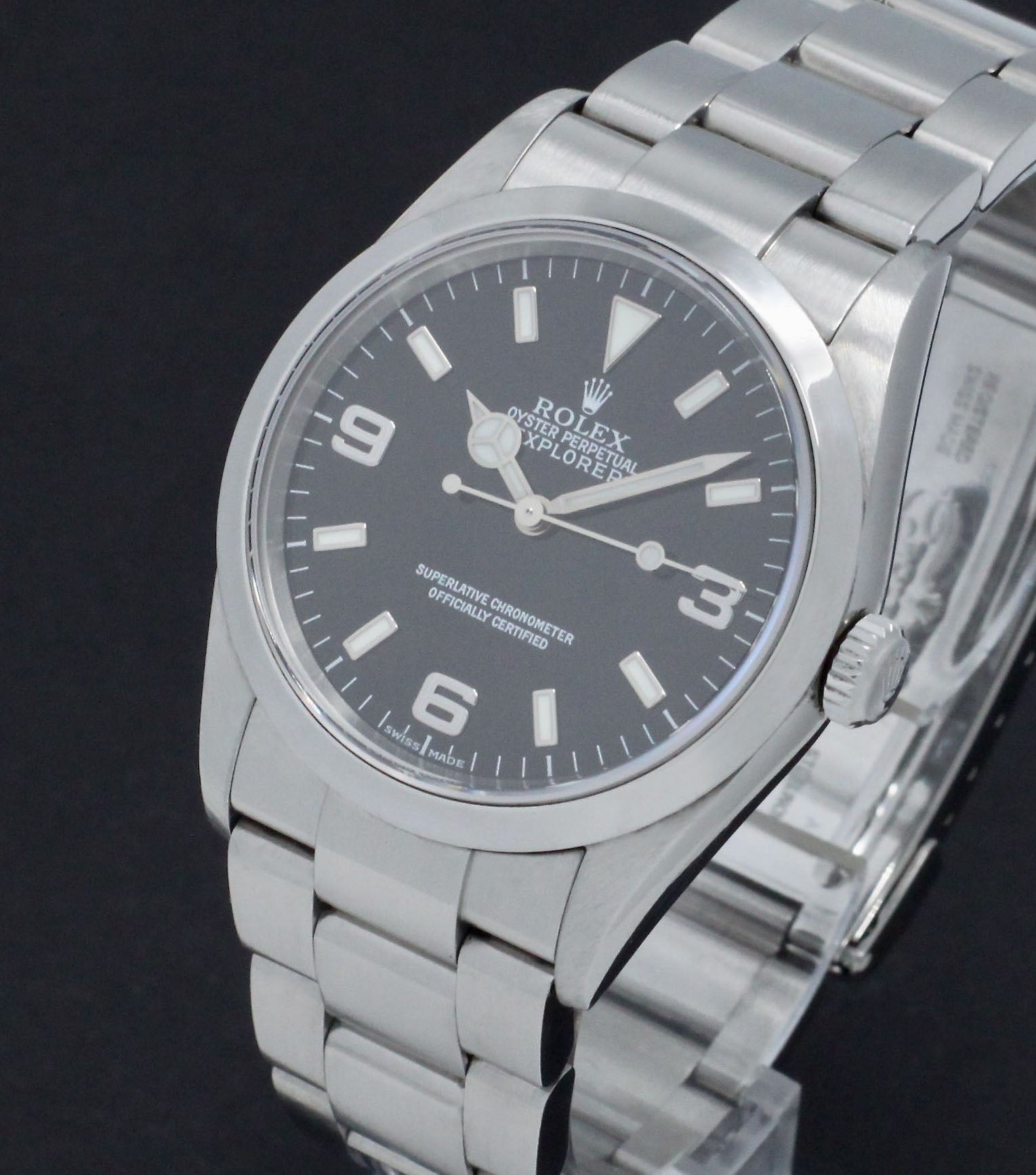 Rolex Explorer 114270 - 2003 - Rolex horloge - Rolex kopen - Rolex heren horloge - Trophies Watches