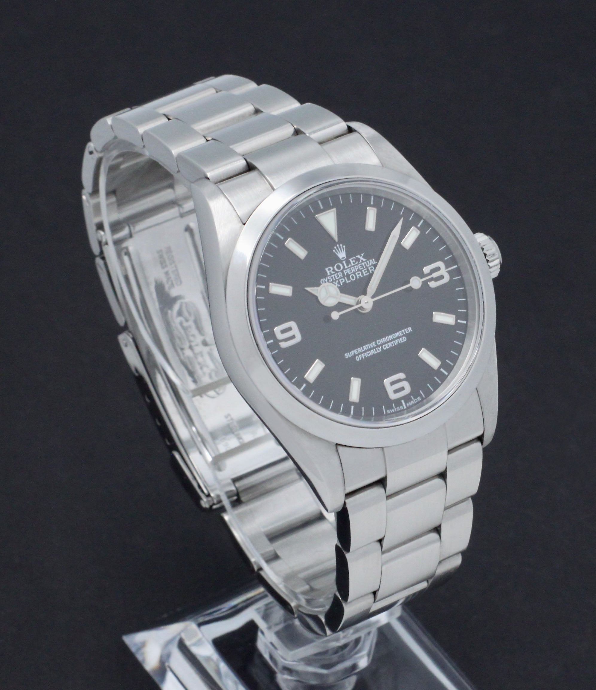 Rolex Explorer 114270 - 2003 - Rolex horloge - Rolex kopen - Rolex heren horloge - Trophies Watches