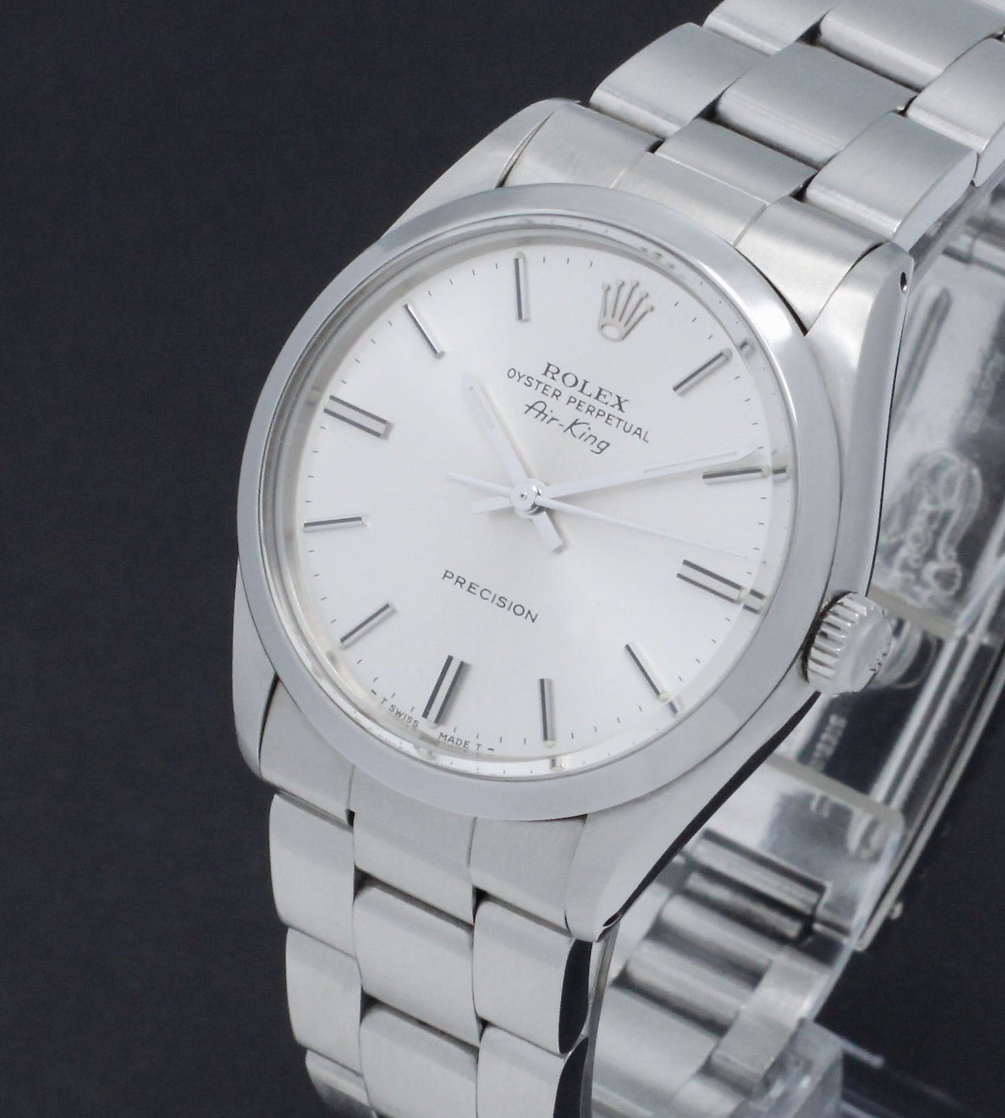 Rolex Air King Precision 5500 - 1989 - Rolex horloge - Rolex kopen - Rolex heren horloge - Trophies Watches