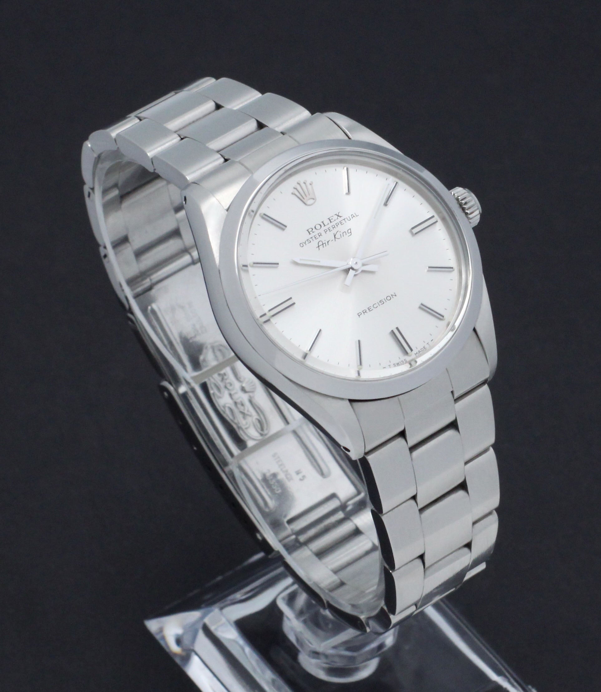 Rolex Air King Precision 5500 - 1989 - Rolex horloge - Rolex kopen - Rolex heren horloge - Trophies Watches