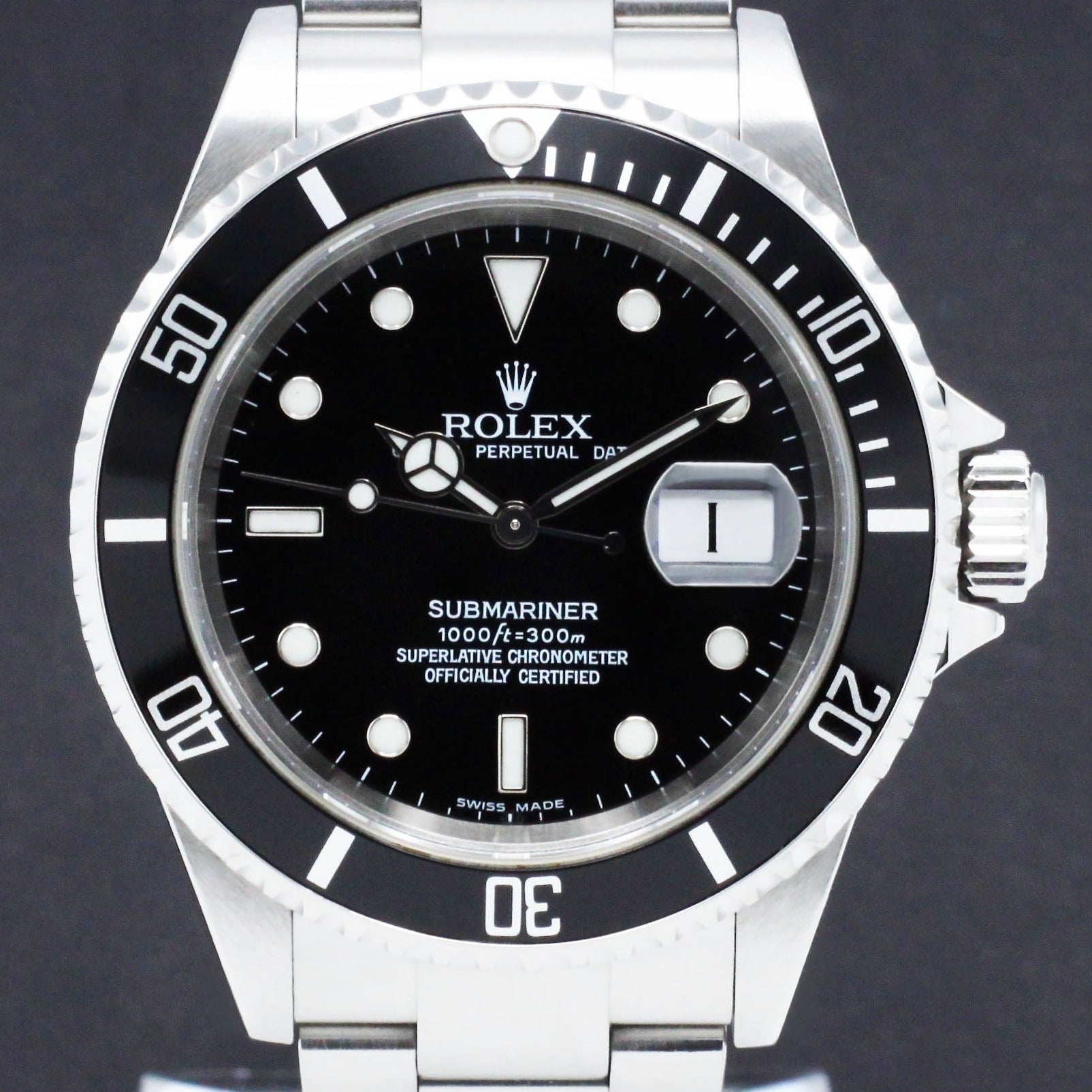 Rolex Submariner 16610T - 2004 - Rolex horloge - Rolex kopen - Rolex heren horloge - Trophies Watches