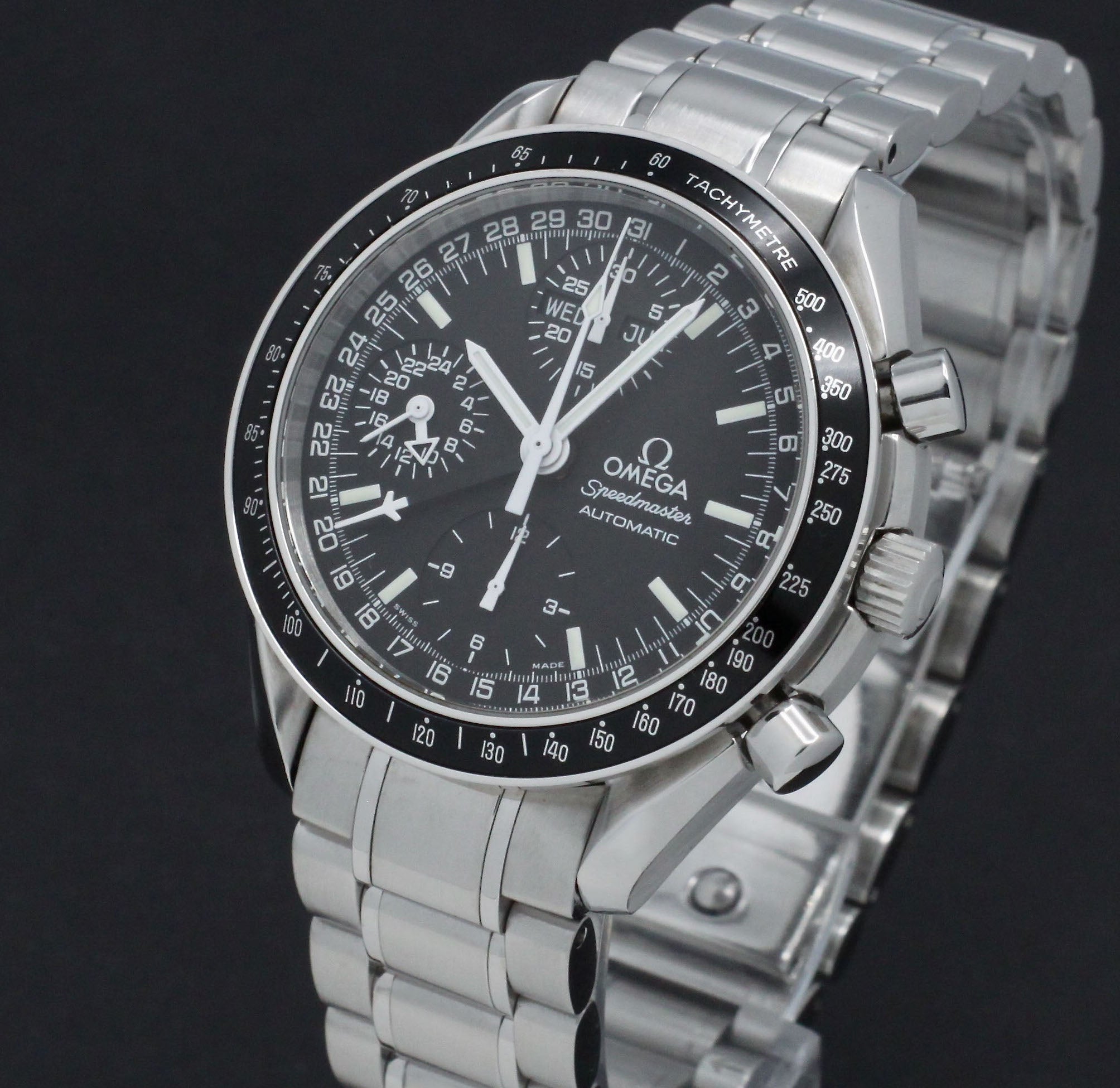 Omega Speedmaster Day Date 3520.50.00, Box & Papers, 2002