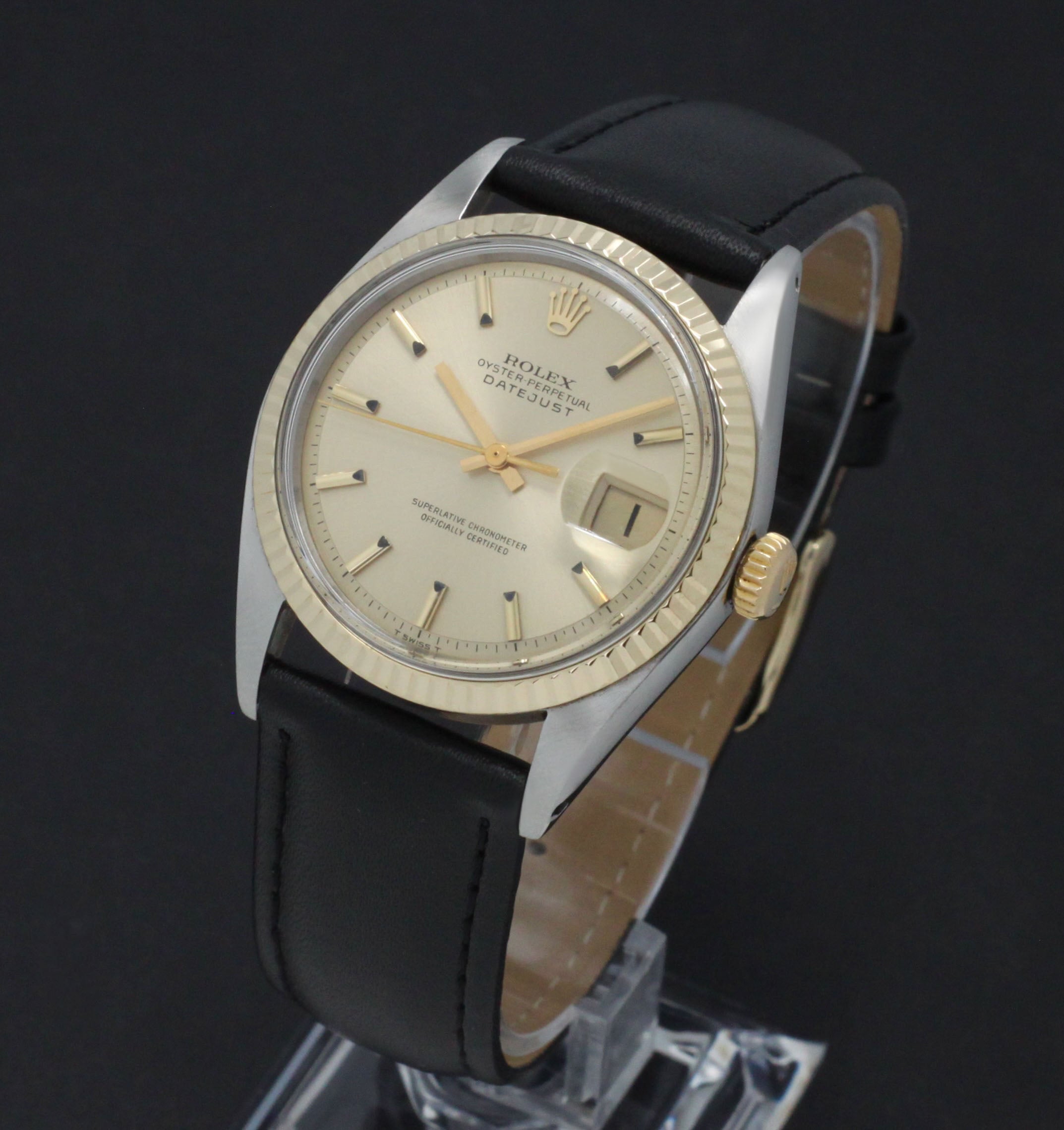 Rolex Datejust 1601 - 1969 - goud/staal - two/tone - Rolex horloge - Rolex kopen - Rolex heren horloge - Trophies Watches