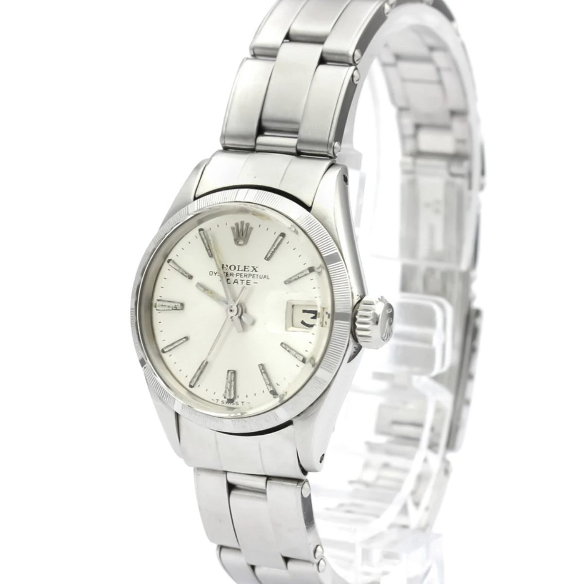 Rolex Oyster Perpetual Lady Date 6519 - 1966 - Rolex horloge - Rolex kopen - Rolex dames horloge - Trophies Watches