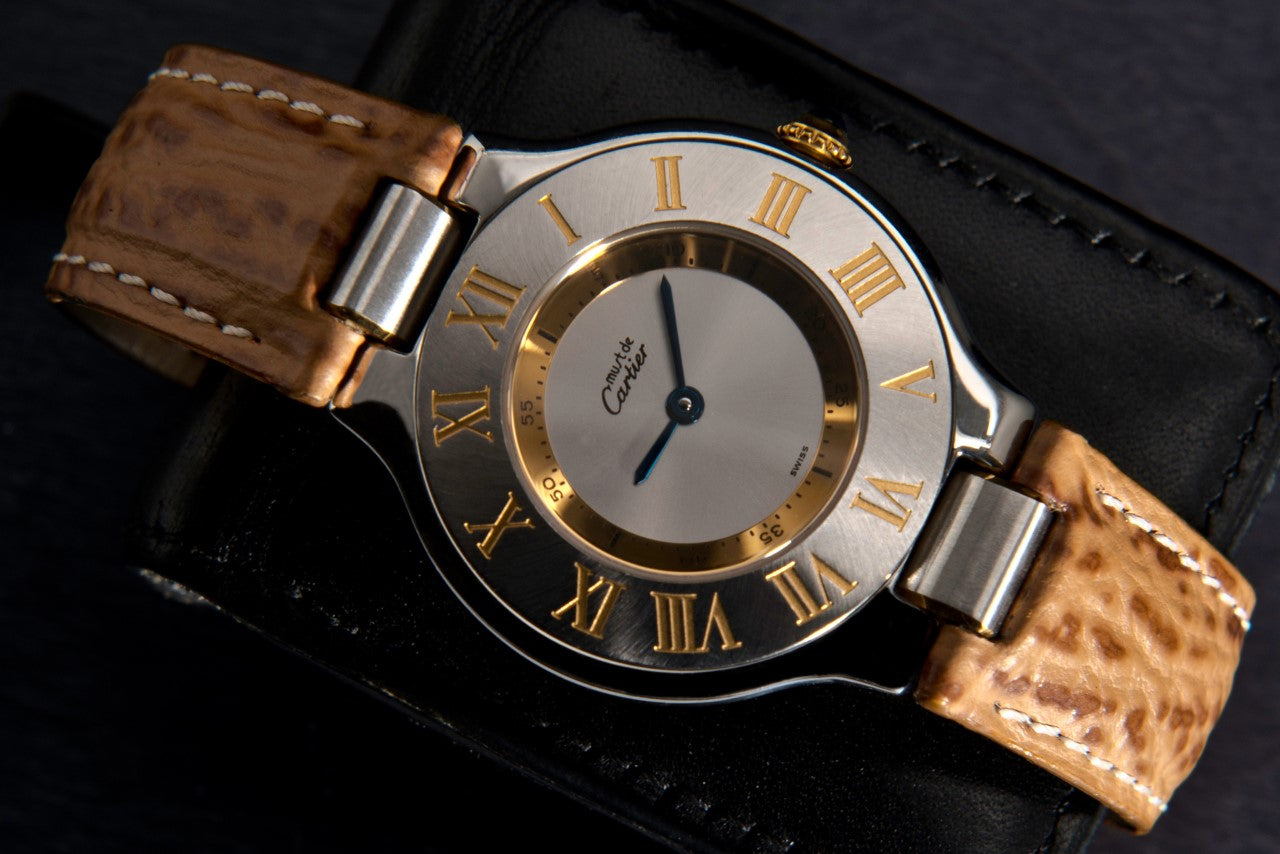 Cartier Must de Cartier 21 1330 - Cartier horloge - Cartier kopen - Cartier dames horloge - Trophies Watches