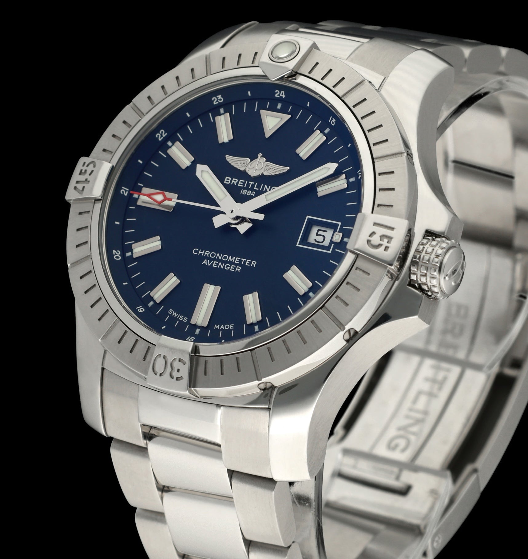 Breitling Avenger A17318- 2021 - Breitling horloge - Breitling kopen - Breitling heren horloge - Trophies Watches