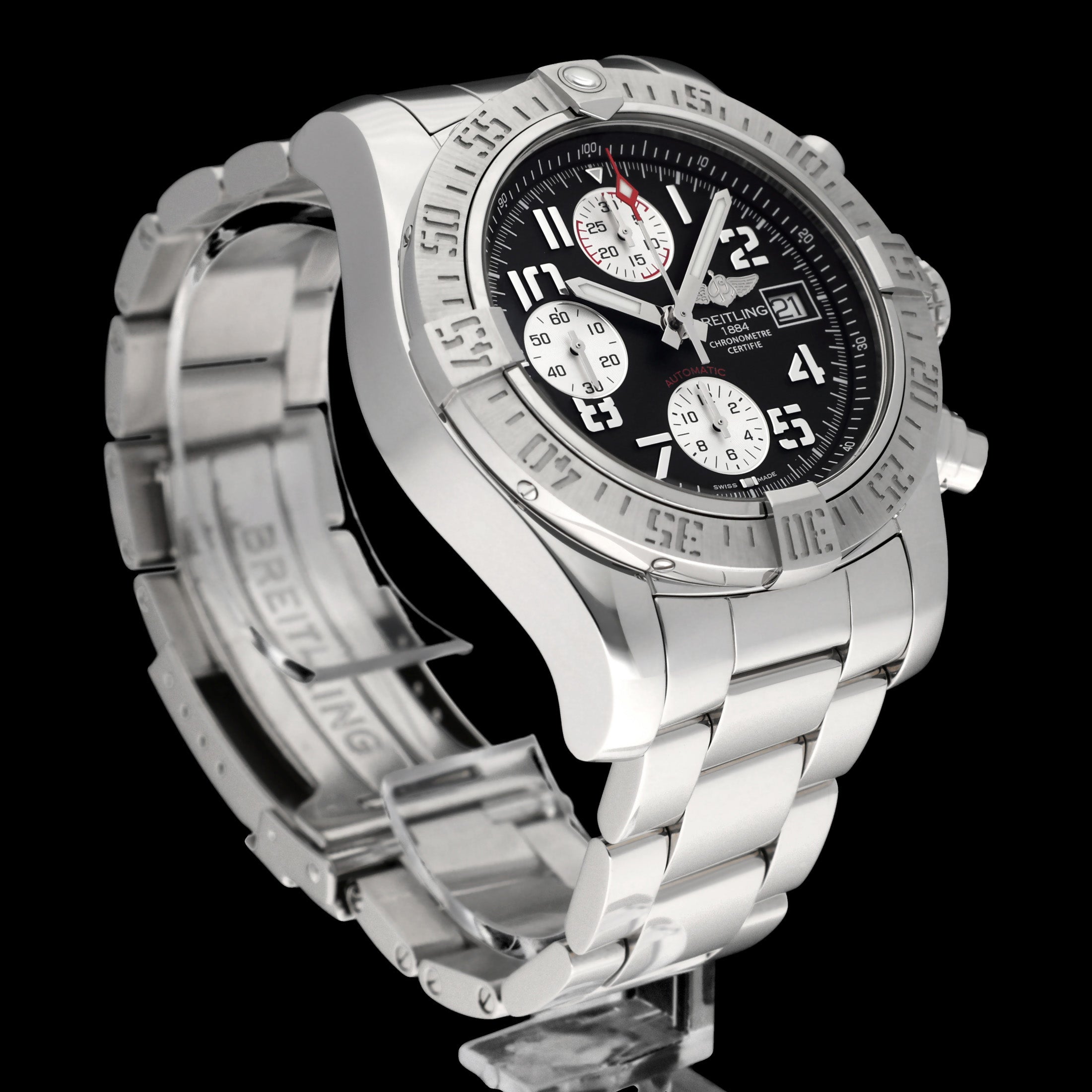 Breitling Avenger II A13381 - 2016 - Breitling horloge - Breitling kopen - Breitling heren horloge - Trophies Watches