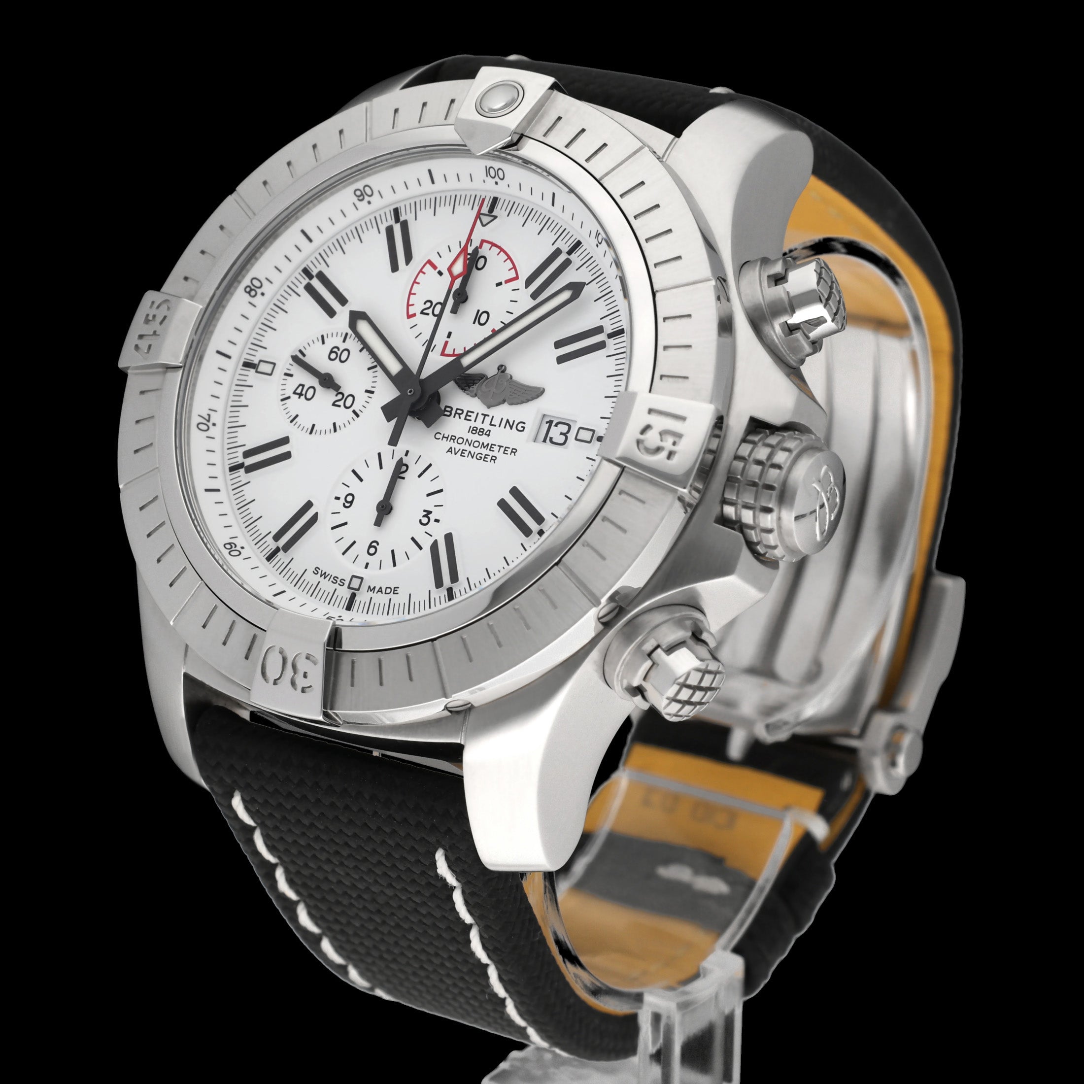 Breitling Super Avenger II A13375 - 2022 - Breitling horloge - Breitling kopen - Breitling heren horloge - Trophies Watches