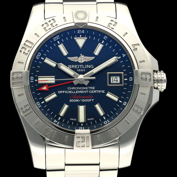 Breitling Avenger II GMT A32390 - 2018 - Breitling horloge - Breitling kopen - Breitling heren horloge - Trophies Watches