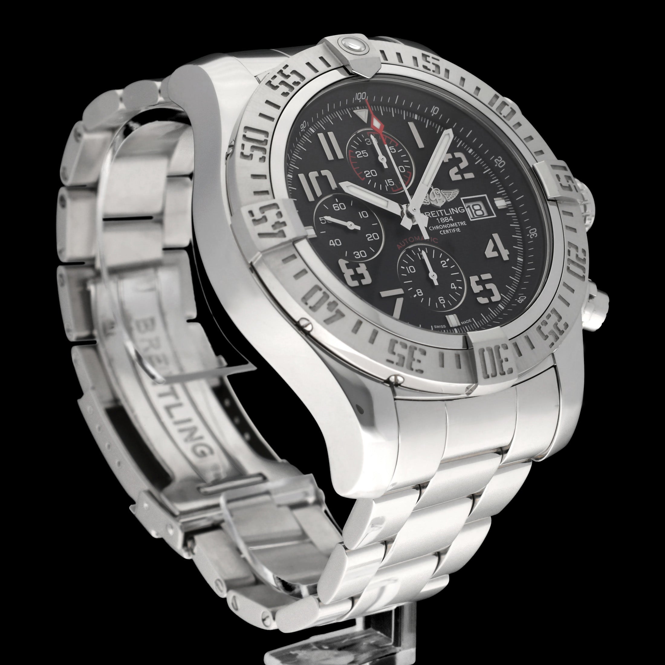 Breitling Super Avenger II A13371 - 2015 - Breitling horloge - Breitling kopen - Breitling heren horloge - Trophies Watches
