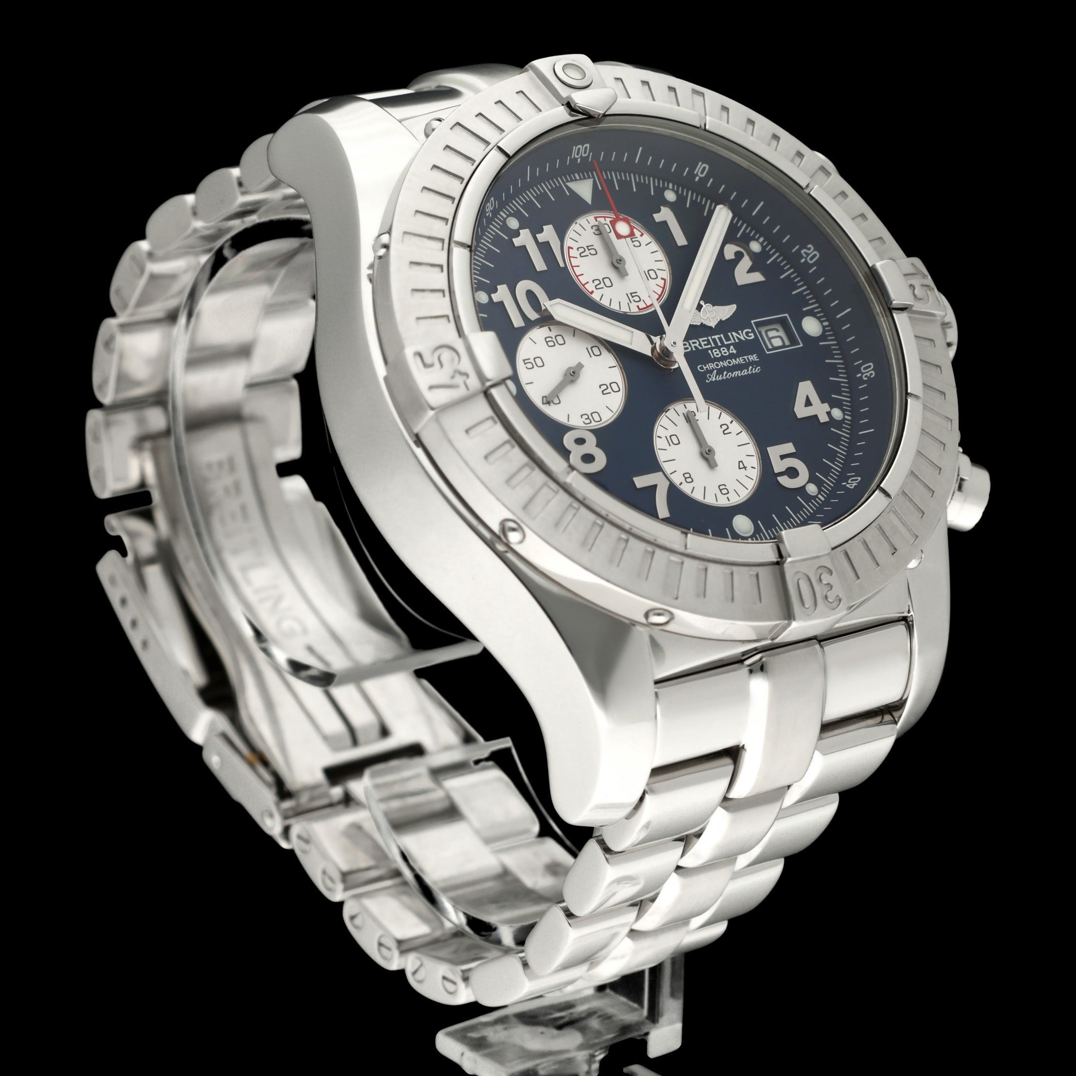 Breitling Super Avenger A13370- 2005 - Breitling horloge - Breitling kopen - Breitling heren horloge - Trophies Watches
