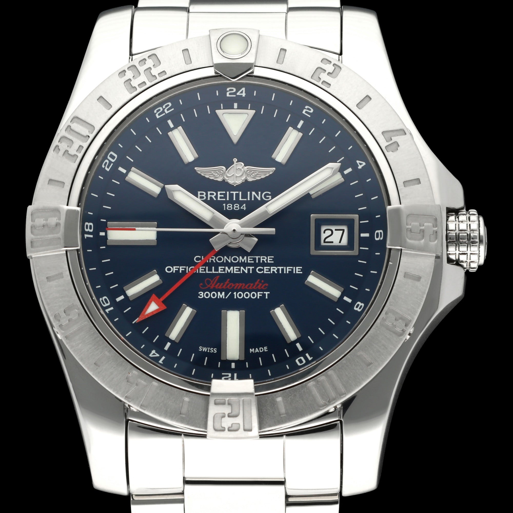 Breitling Avenger II GMT A32390 - 2015 - Breitling horloge - Breitling kopen - Breitling heren horloge - Trophies Watches