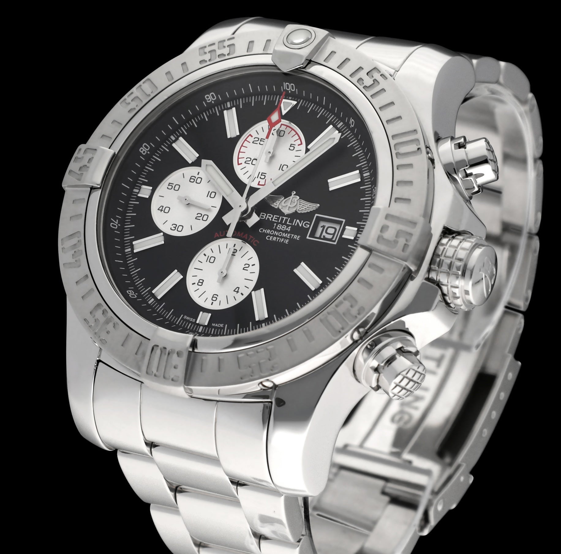 Breitling Super Avenger II A13371 - 2014 - Breitling horloge - Breitling kopen - Breitling heren horloge - Trophies Watches