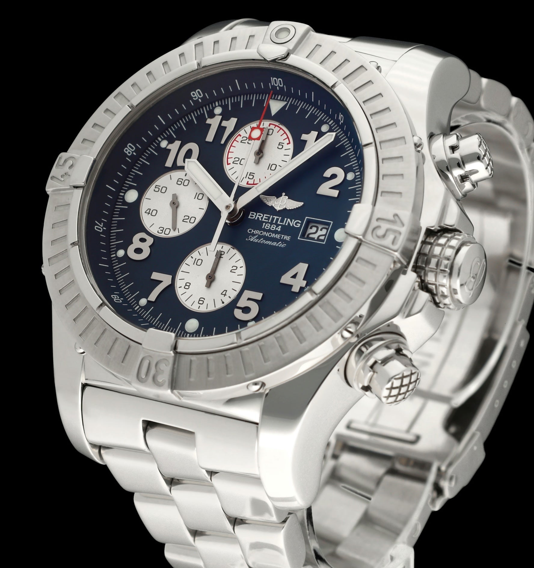 Breitling Super Avenger A13370- 2006 - Breitling horloge - Breitling kopen - Breitling heren horloge - Trophies Watches