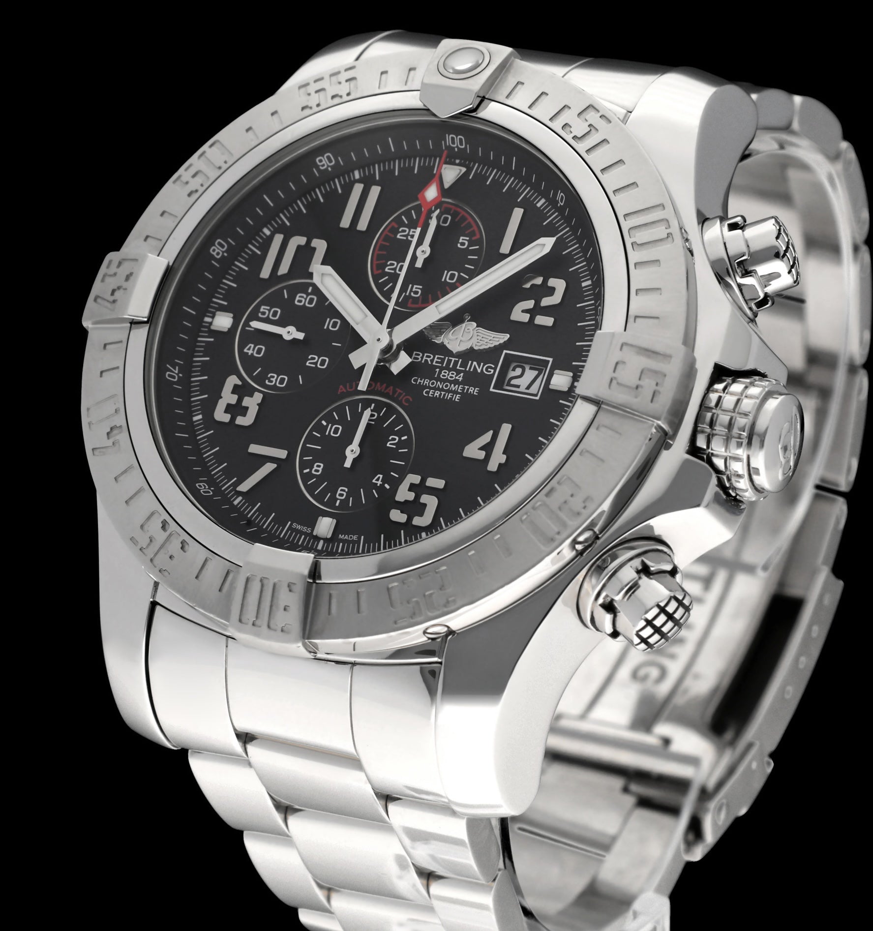 Breitling Super Avenger II A13371 - 2019 - Breitling horloge - Breitling kopen - Breitling heren horloge - Trophies Watches