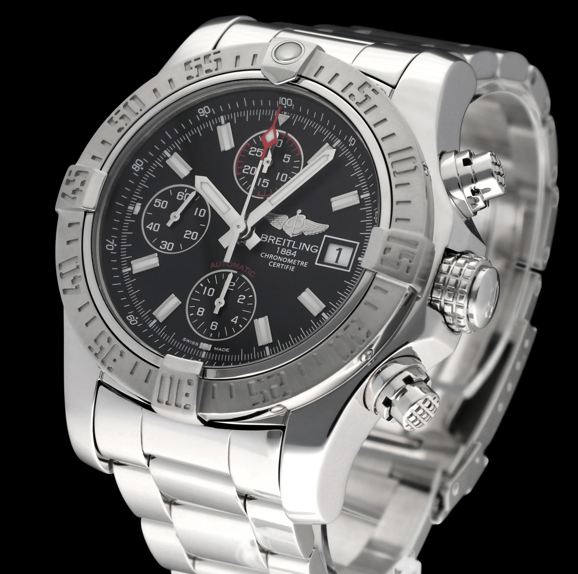 Breitling Avenger II A13381 - 2014 - Breitling horloge - Breitling kopen - Breitling heren horloge - Trophies Watches