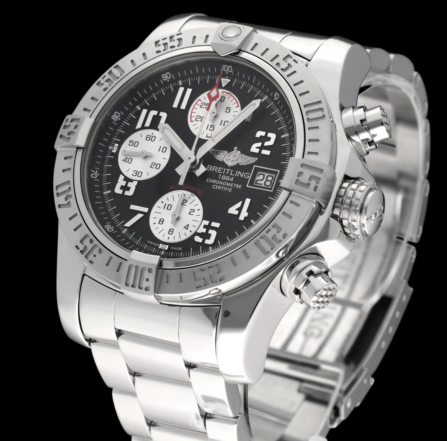 Breitling Avenger II A13381 - 2014 - Breitling horloge - Breitling kopen - Breitling heren horloge - Trophies Watches