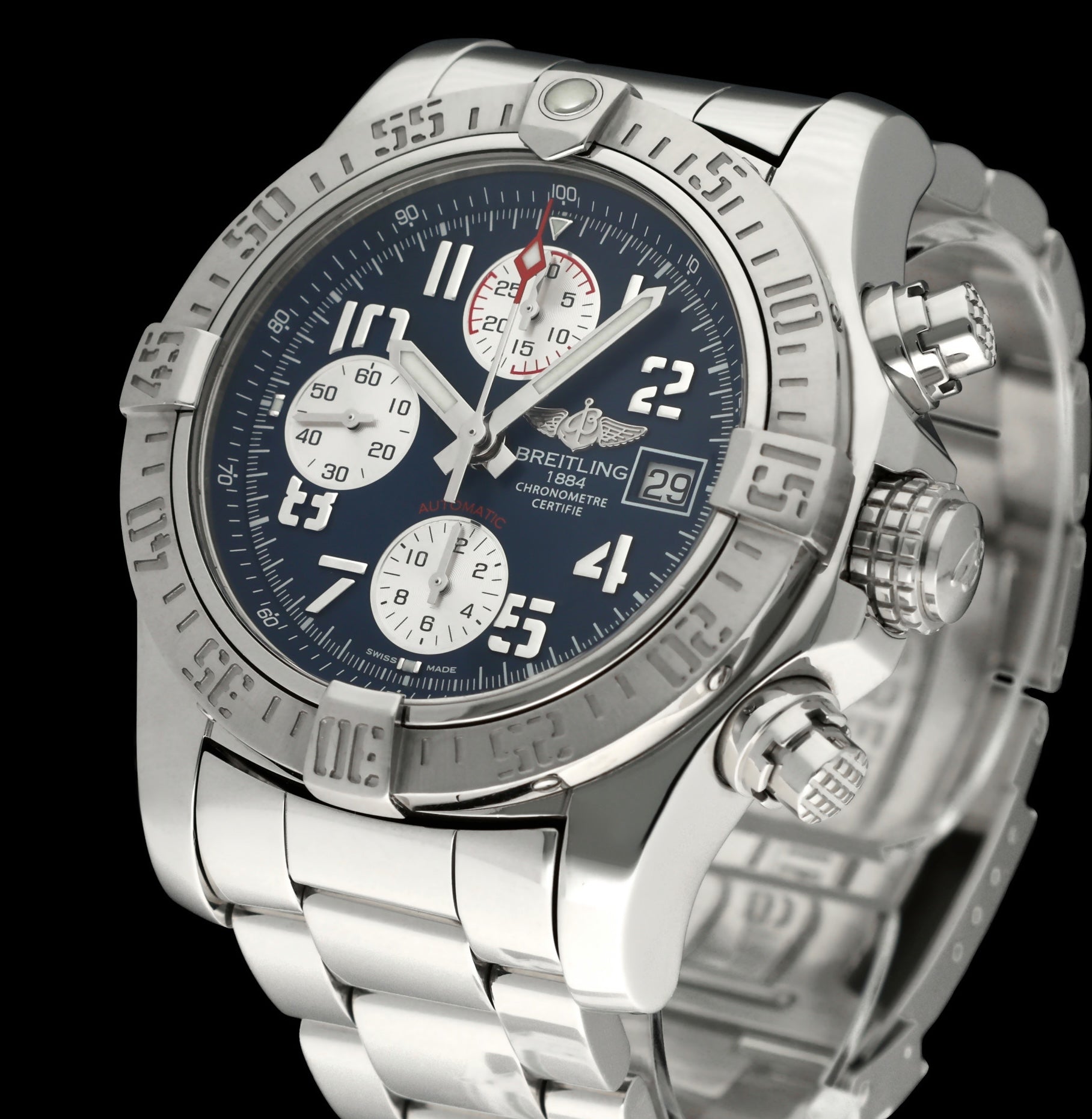 Breitling Avenger II A13381 - 2014 - Breitling horloge - Breitling kopen - Breitling heren horloge - Trophies Watches
