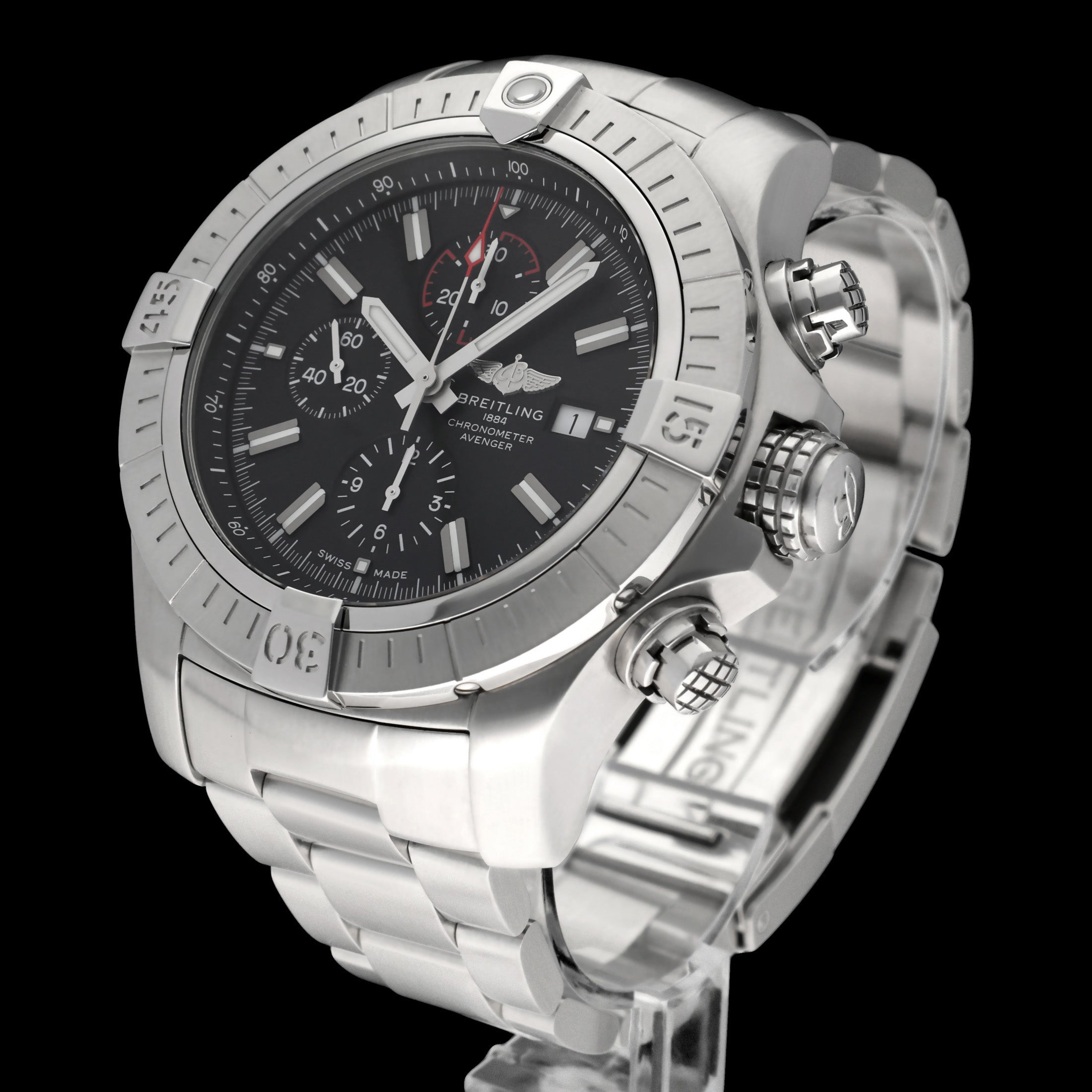 Breitling Super Avenger II A13375 - 2022 - Breitling horloge - Breitling kopen - Breitling heren horloge - Trophies Watches