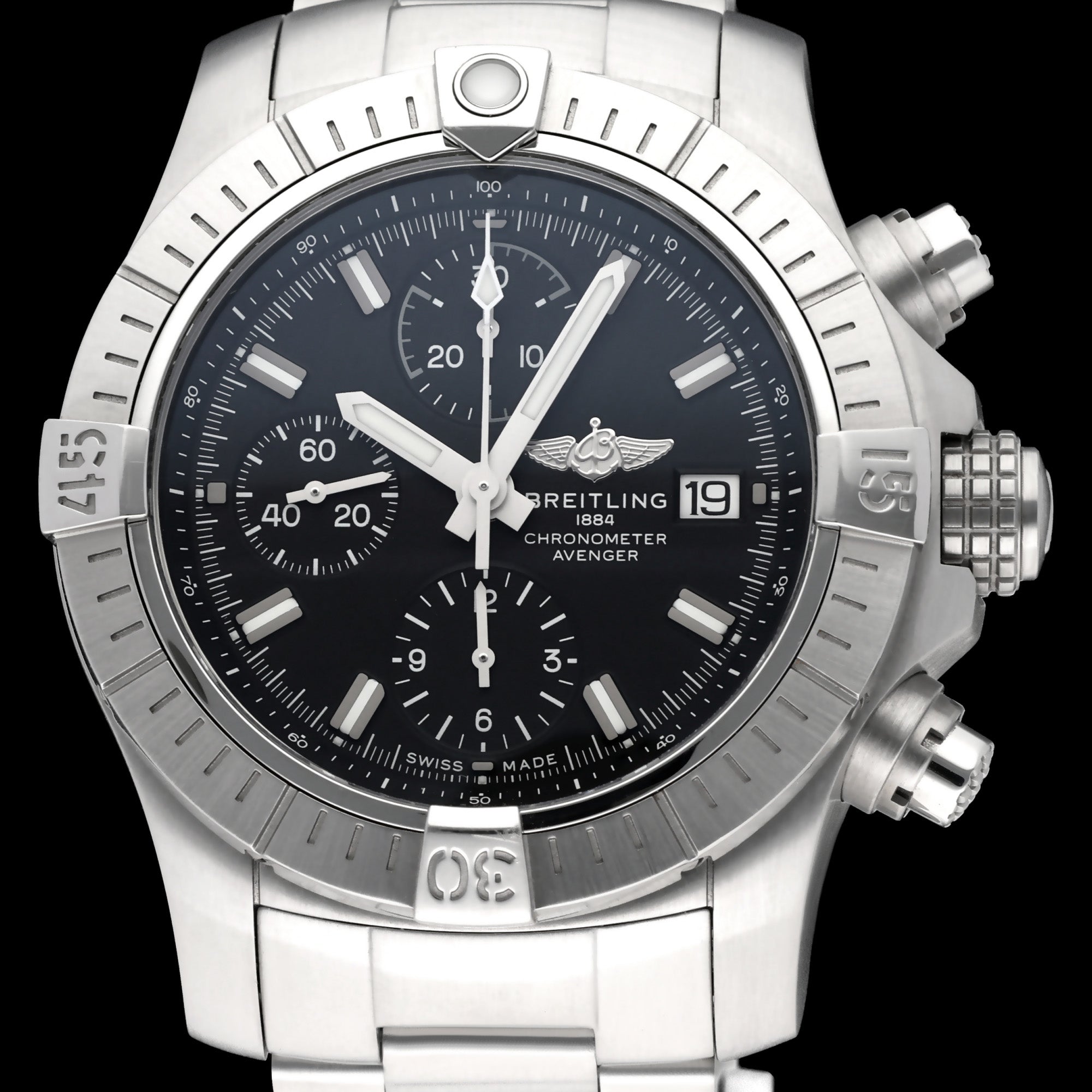 Breitling Super Avenger II A13385 - 2023 - Breitling horloge - Breitling kopen - Breitling heren horloge - Trophies Watches