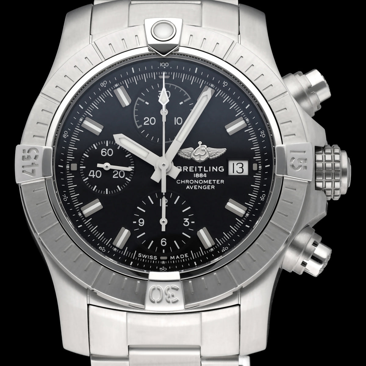 Breitling Super Avenger II A13385 - 2023 - Breitling horloge - Breitling kopen - Breitling heren horloge - Trophies Watches