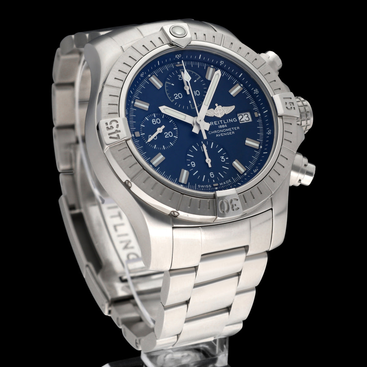 Breitling Super Avenger II A13385 - 2022 - Breitling horloge - Breitling kopen - Breitling heren horloge - Trophies Watches
