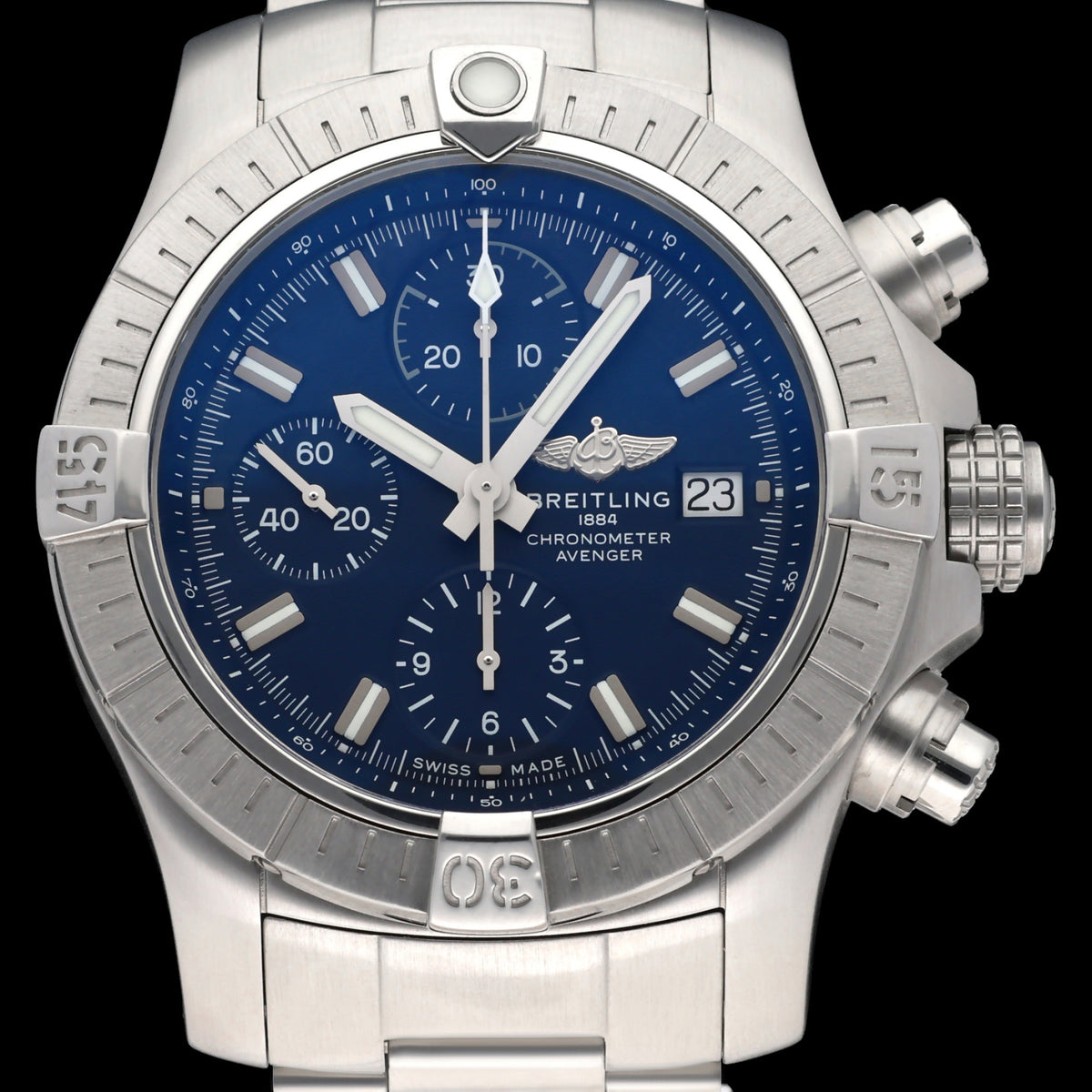 Breitling Super Avenger II A13385 - 2022 - Breitling horloge - Breitling kopen - Breitling heren horloge - Trophies Watches